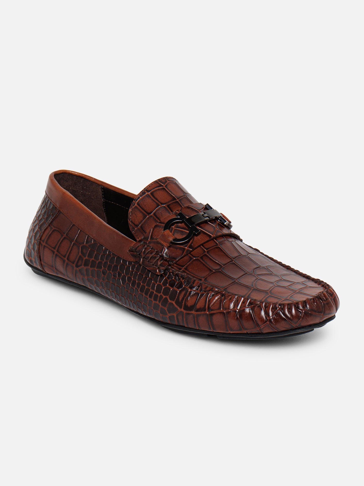 Ezok Leather Loafer Shoes For Men