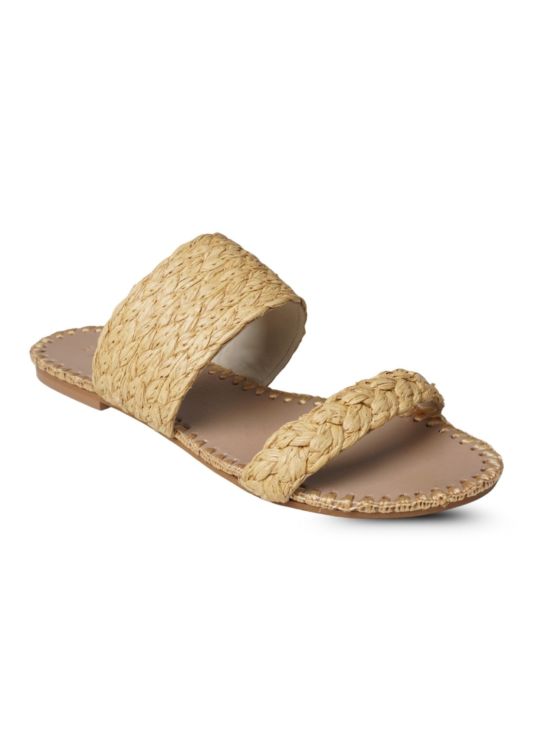 Ezok Women's Casual Genuine Leather Sandals | Stylish Open-Toe Design with Cushioned Insole | Comfortable & Trendy for Everyday Wear