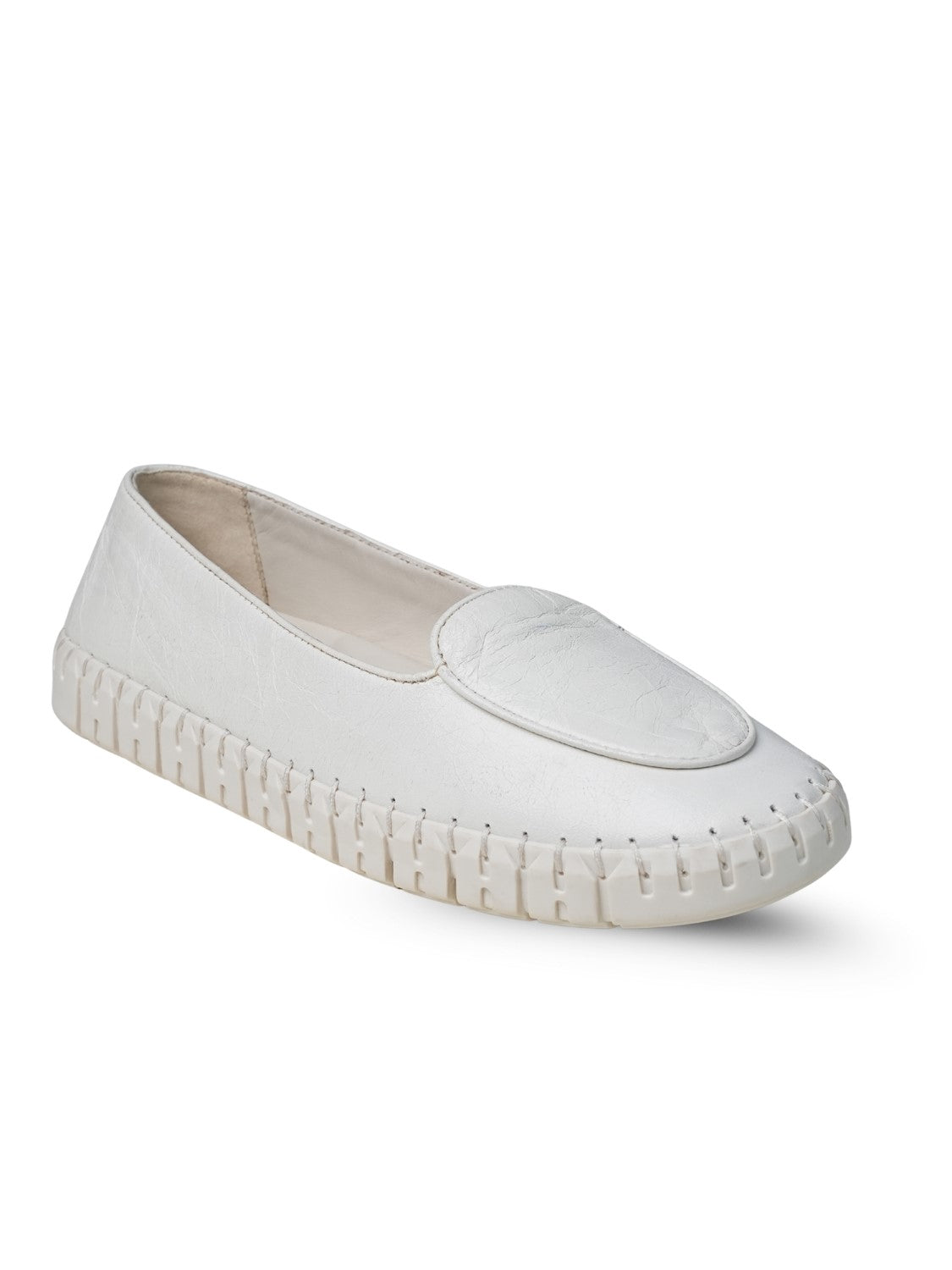 EZOK Women's Leather Loafers | Stylish Slip-On Design with Cushioned Insole | Durable, Comfortable & Trendy for Casual Wear