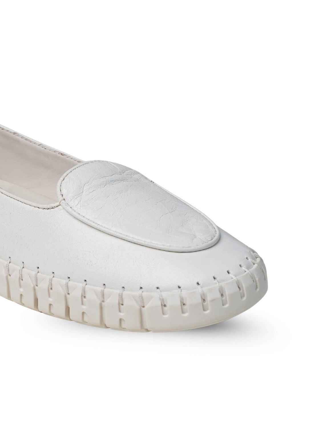 EZOK Women's Leather Loafers | Stylish Slip-On Design with Cushioned Insole | Durable, Comfortable & Trendy for Casual Wear