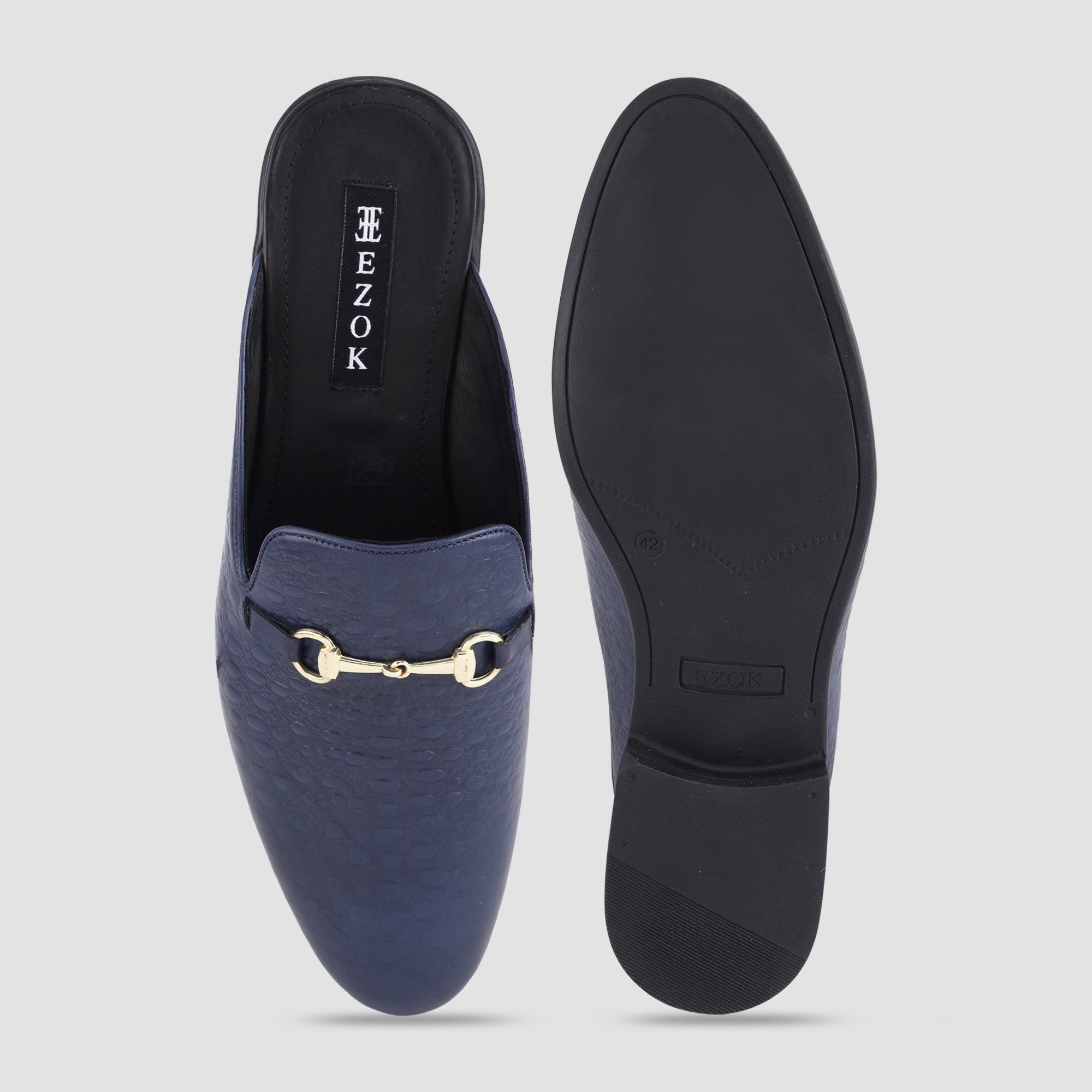 Ezok Leather Casual Shoes For Men