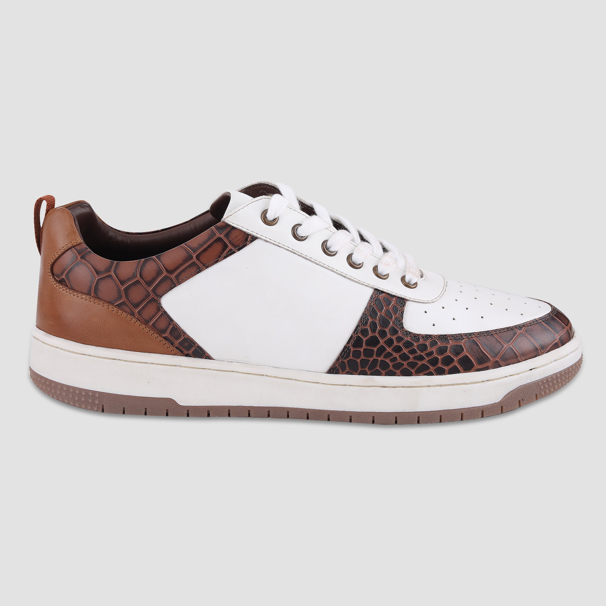 Ezok Leather Sneaker Shoes For Men