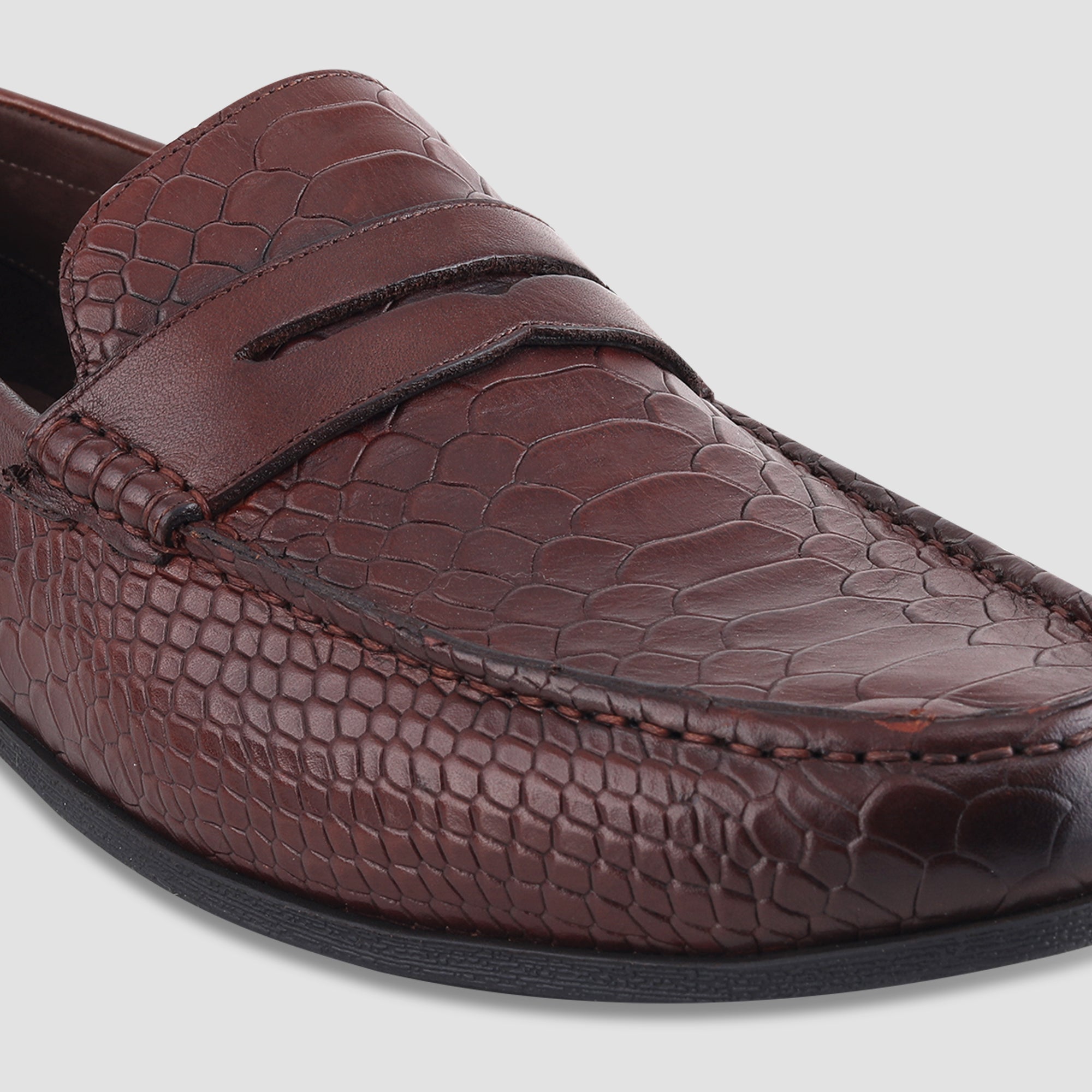 Ezok Leather Casual Shoes For Men