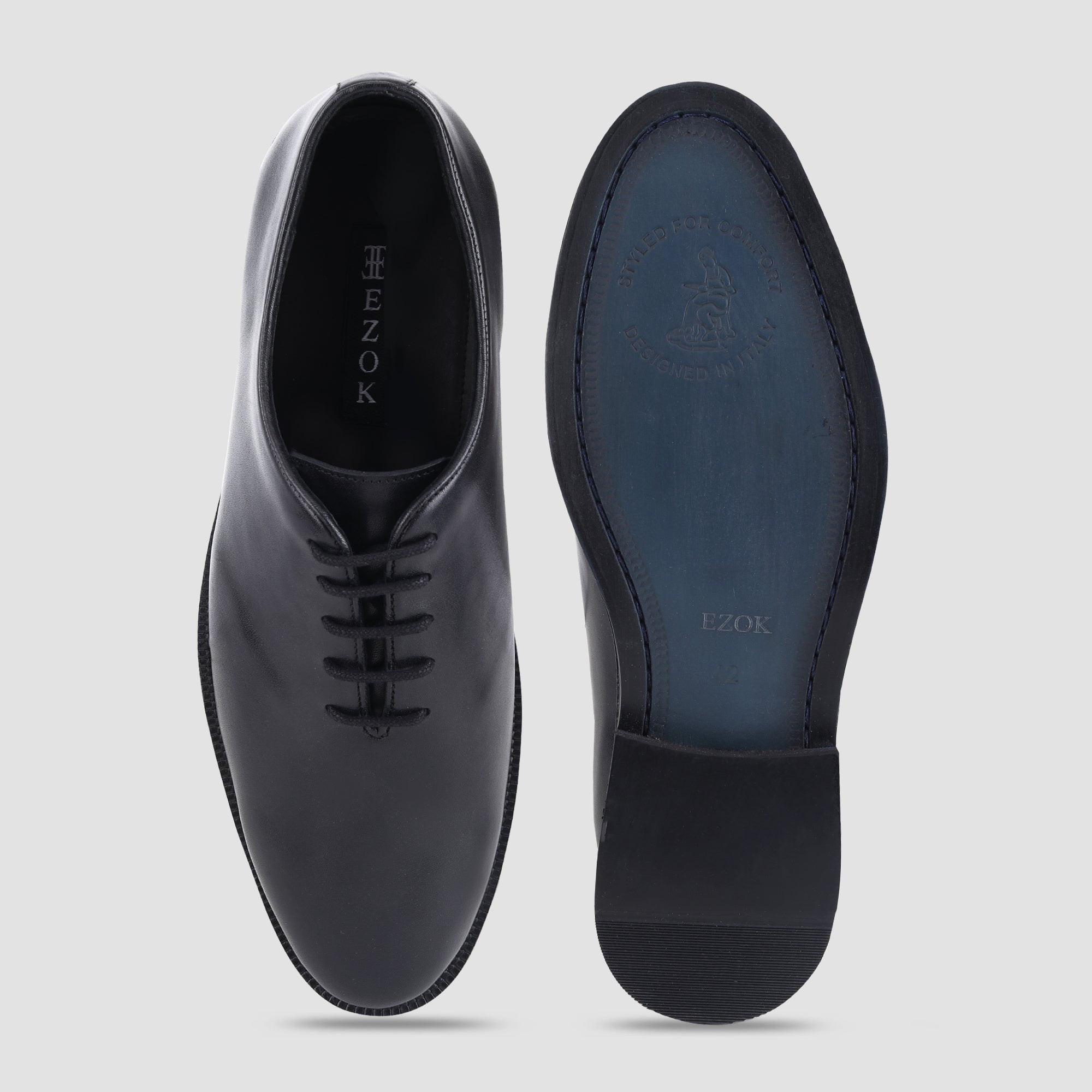 Ezok Leather Formal Shoes For Men