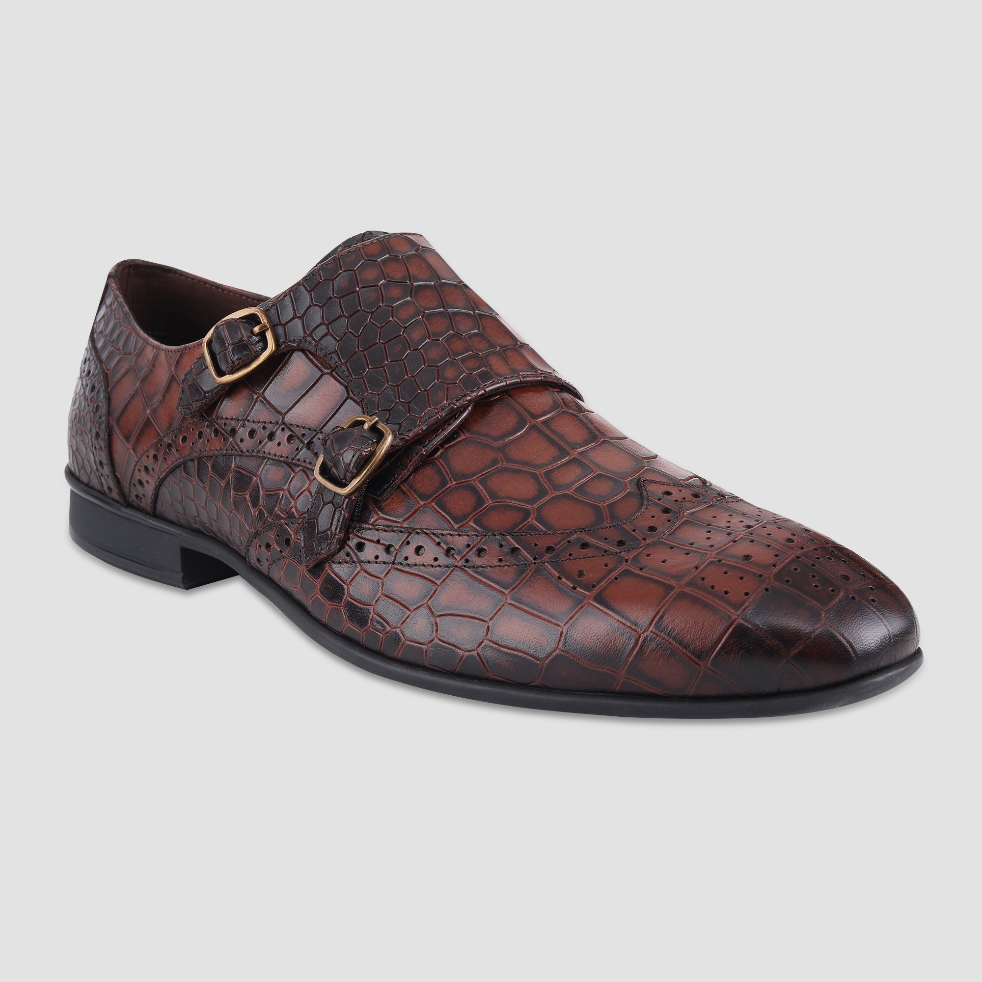 Ezok Tan Leather Loafer For Men