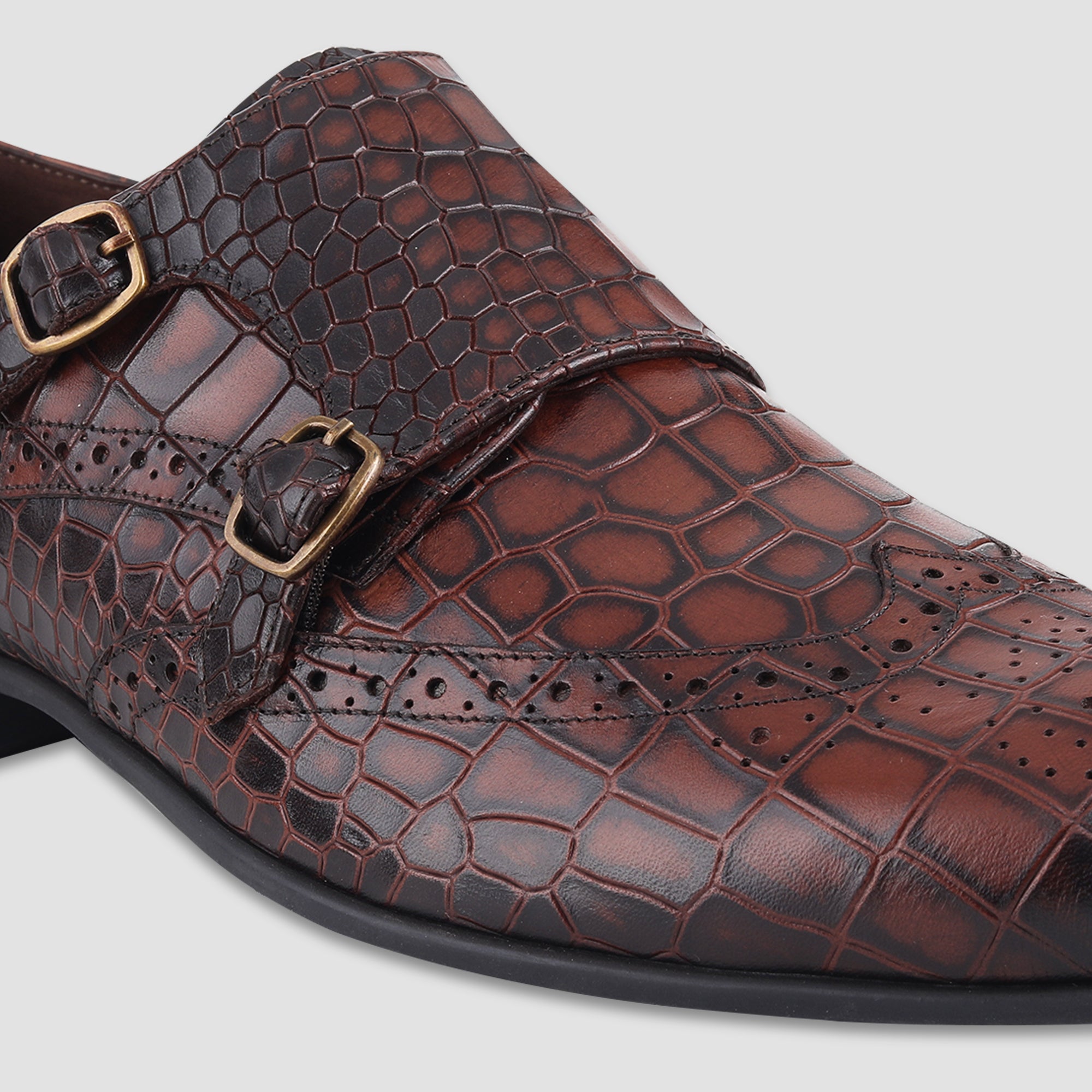 Ezok Tan Leather Loafer For Men