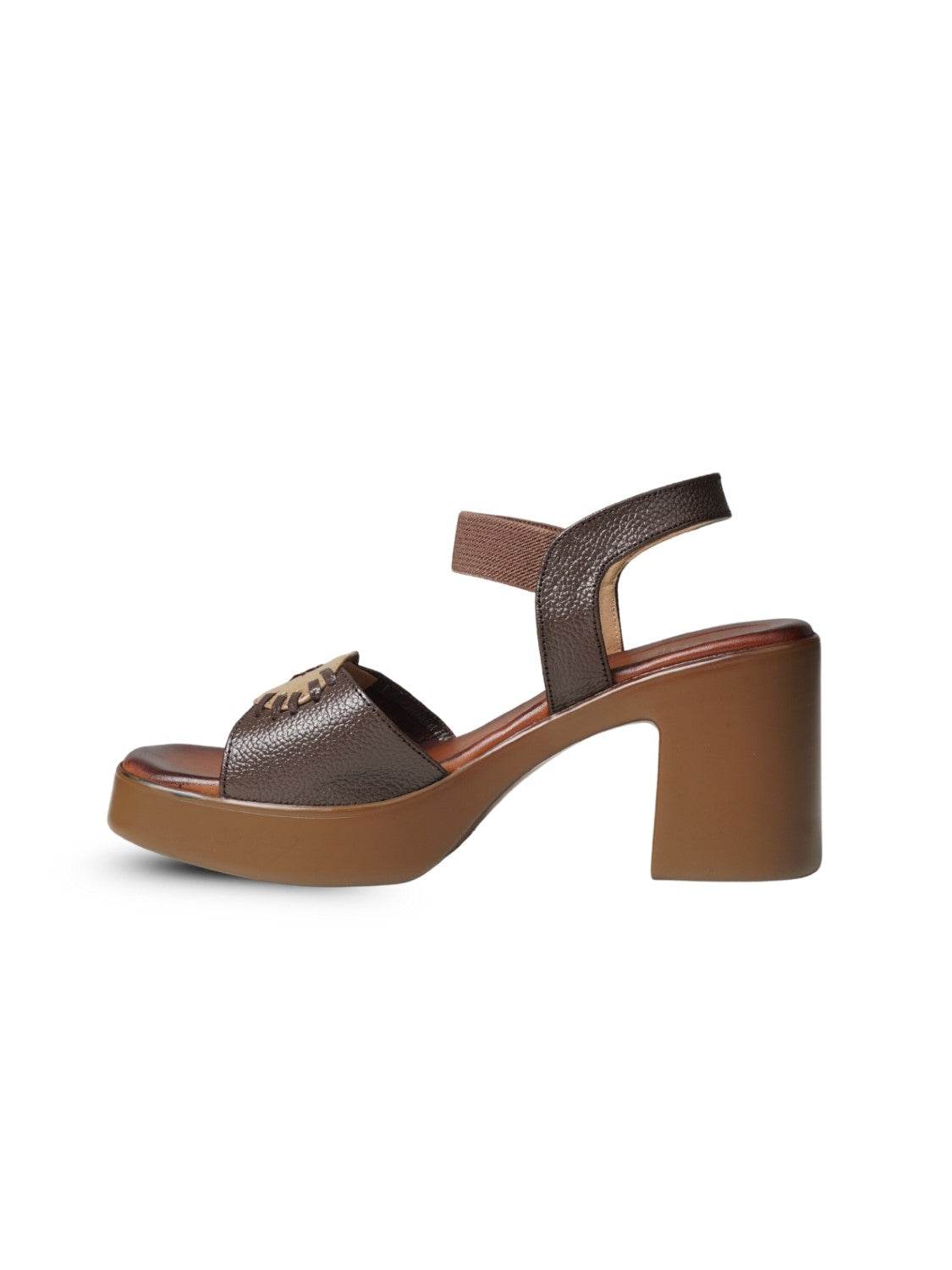 Ezok Women's Casual Genuine Leather Sandals | Stylish Open-Toe Design with Cushioned Insole | Comfortable & Trendy for Everyday Wear