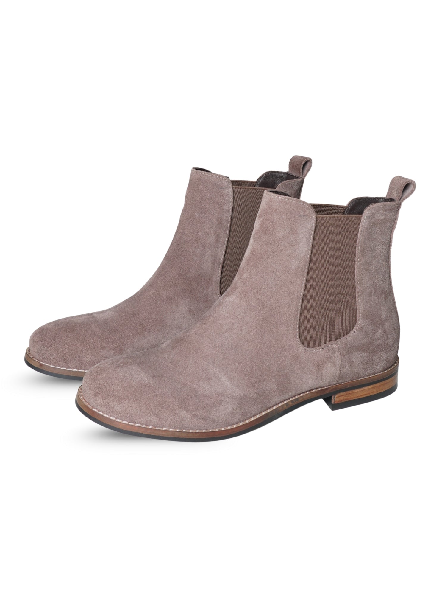 EZOK Women's Leather Chelsea Boots | Stylish Slip-On Design with Cushioned Insole | Durable, Comfortable & Trendy for Casual Wear