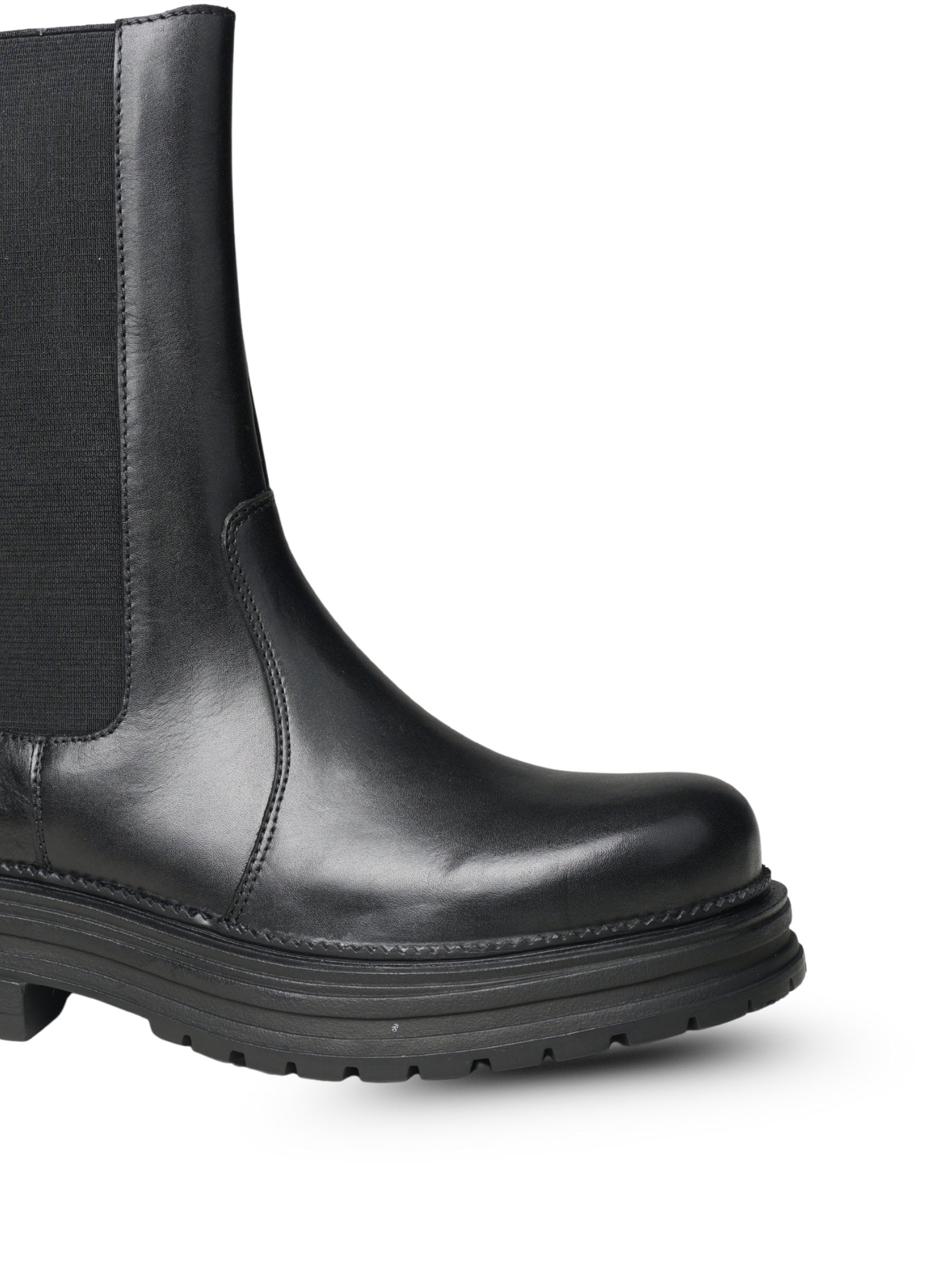 EZOK Women's Leather Chelsea Boots | Stylish Lace-Up Design with Cushioned Insole | Durable, Comfortable & Trendy for Casual Wear