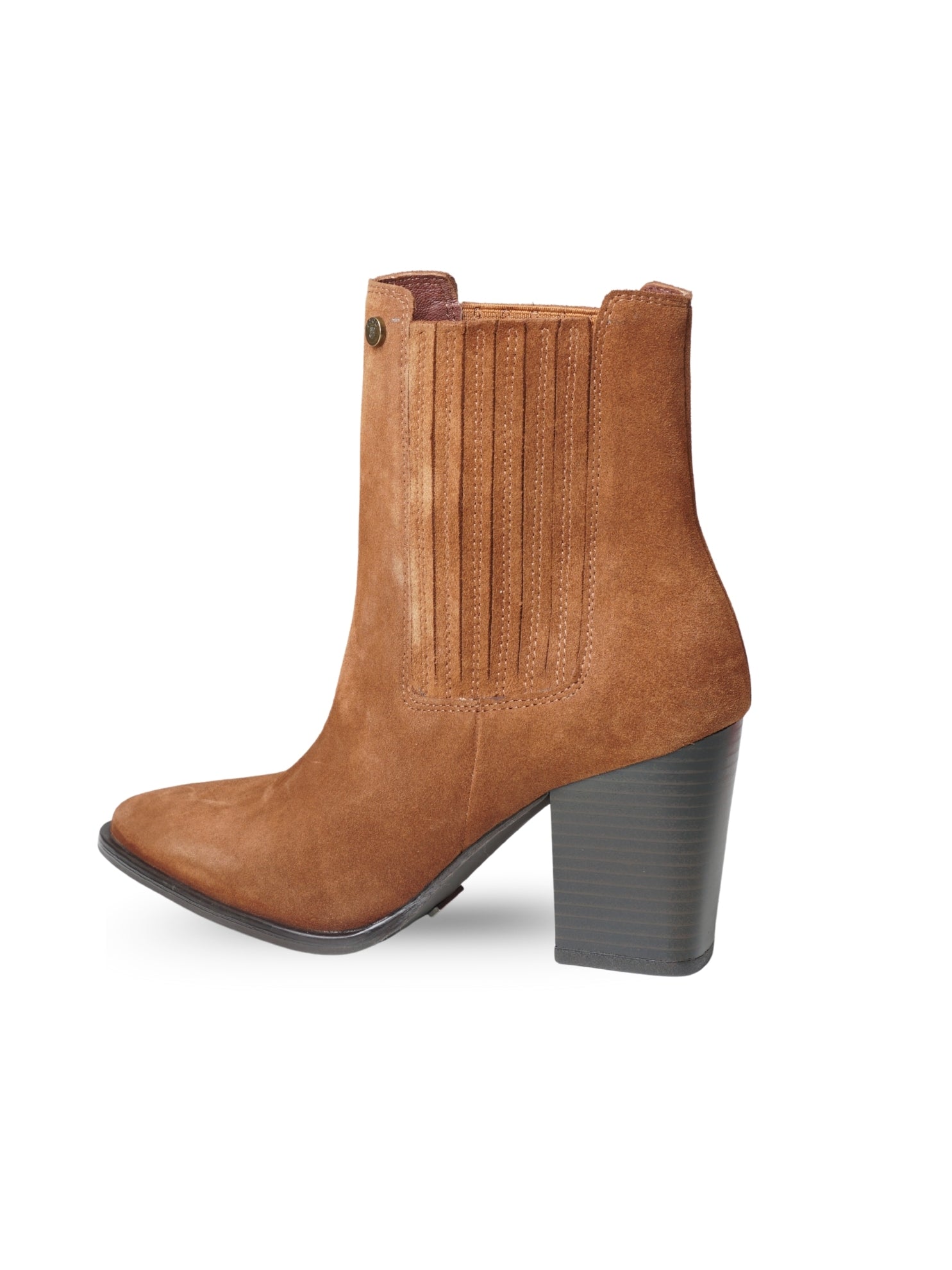 EZOK Women's Leather Chelsea Boots | Stylish Slip-On Design with Cushioned Insole | Durable, Comfortable & Trendy for Casual Wear