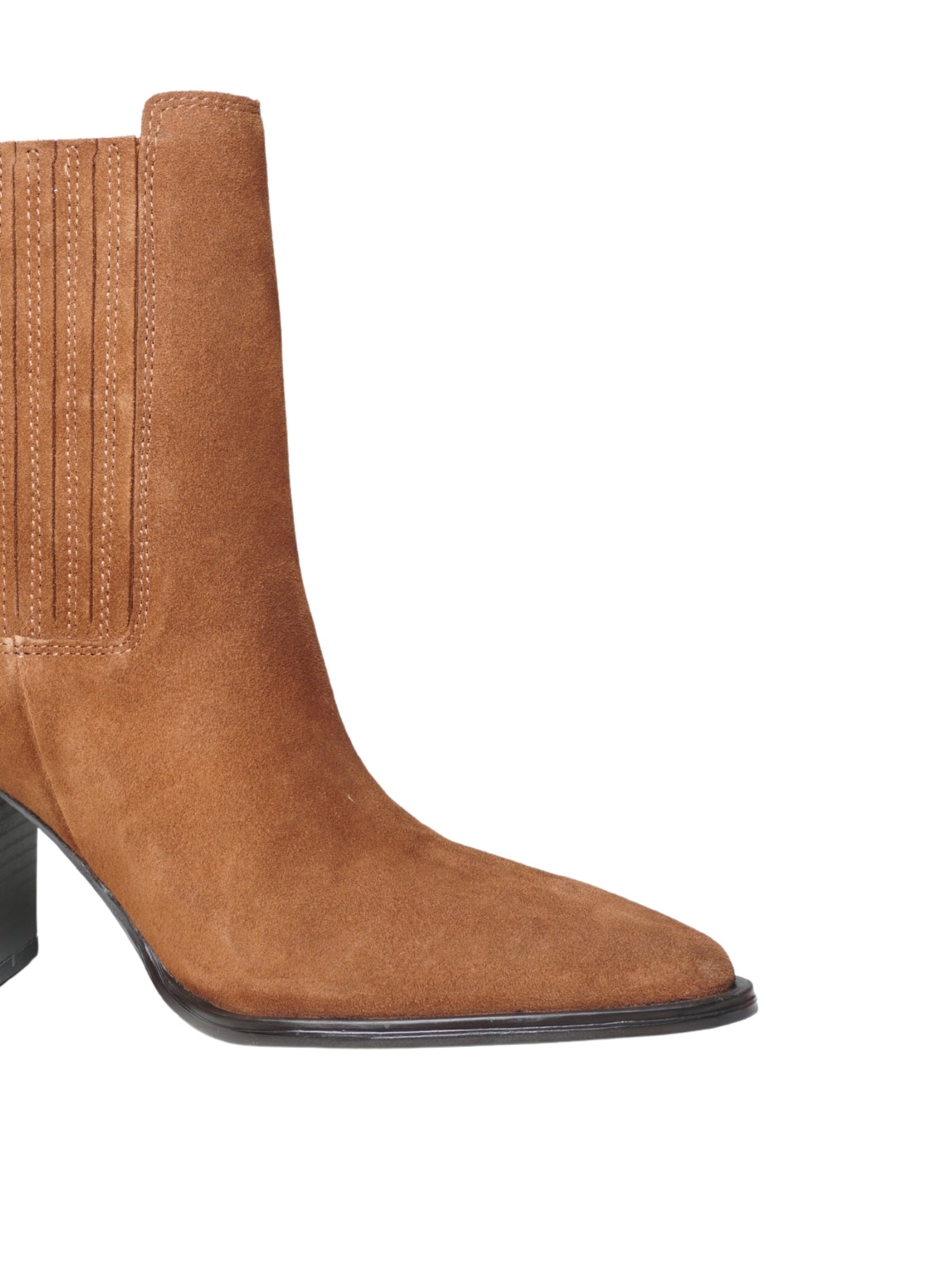 EZOK Women's Leather Chelsea Boots | Stylish Slip-On Design with Cushioned Insole | Durable, Comfortable & Trendy for Casual Wear