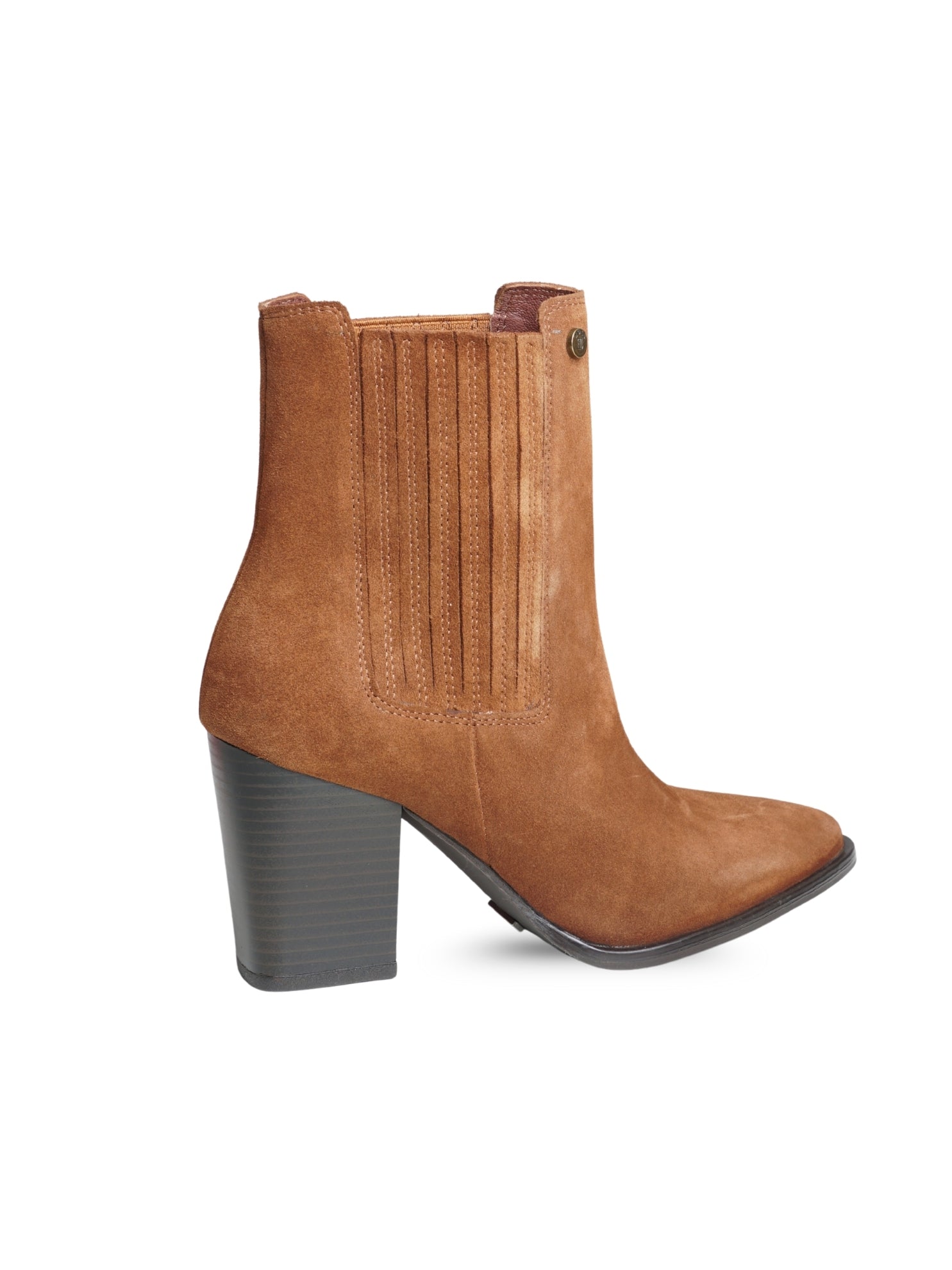 EZOK Women's Leather Chelsea Boots | Stylish Slip-On Design with Cushioned Insole | Durable, Comfortable & Trendy for Casual Wear