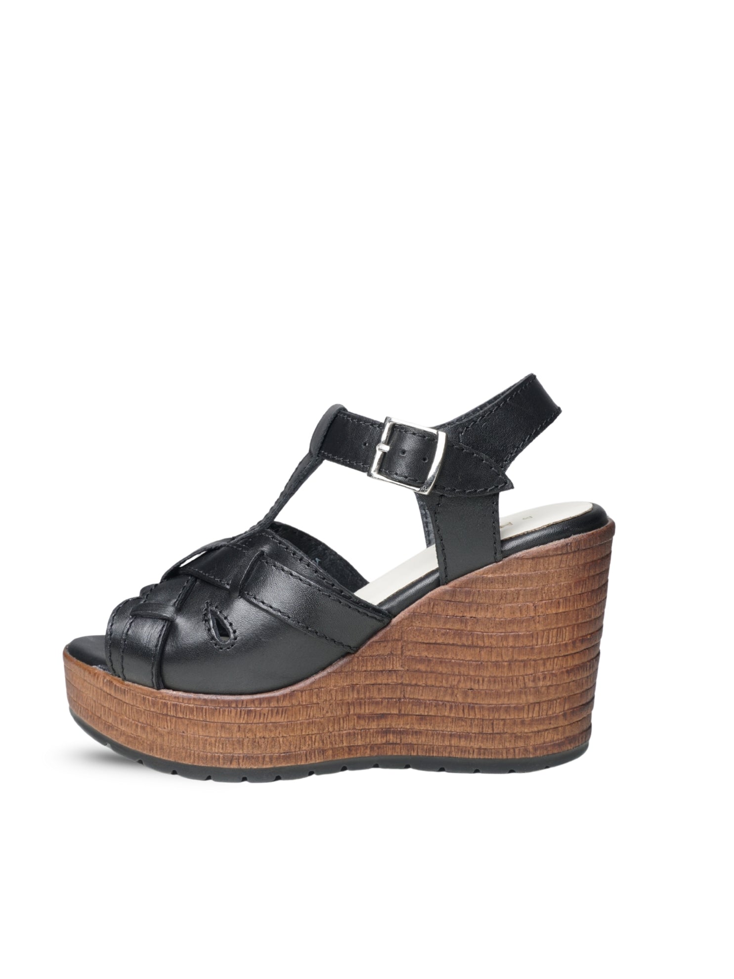 Ezok Women's Casual Genuine Leather Sandals | Stylish Open-Toe Flats Design with Cushioned Insole | Durable, Comfortable & Trendy for Everyday Wear