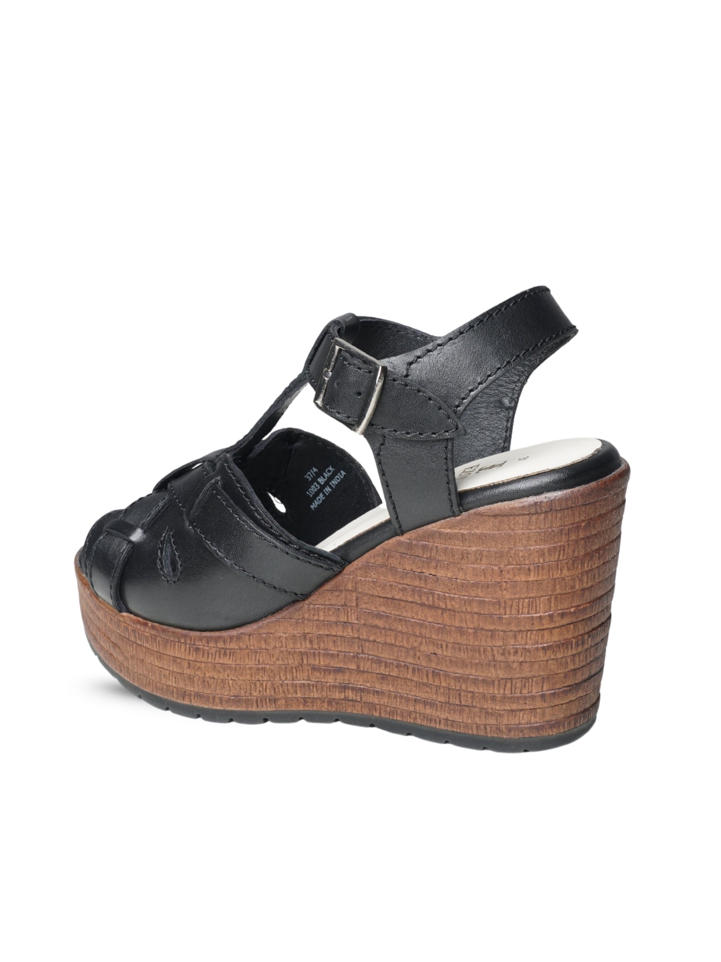 Ezok Women's Casual Genuine Leather Sandals | Stylish Open-Toe Flats Design with Cushioned Insole | Durable, Comfortable & Trendy for Everyday Wear