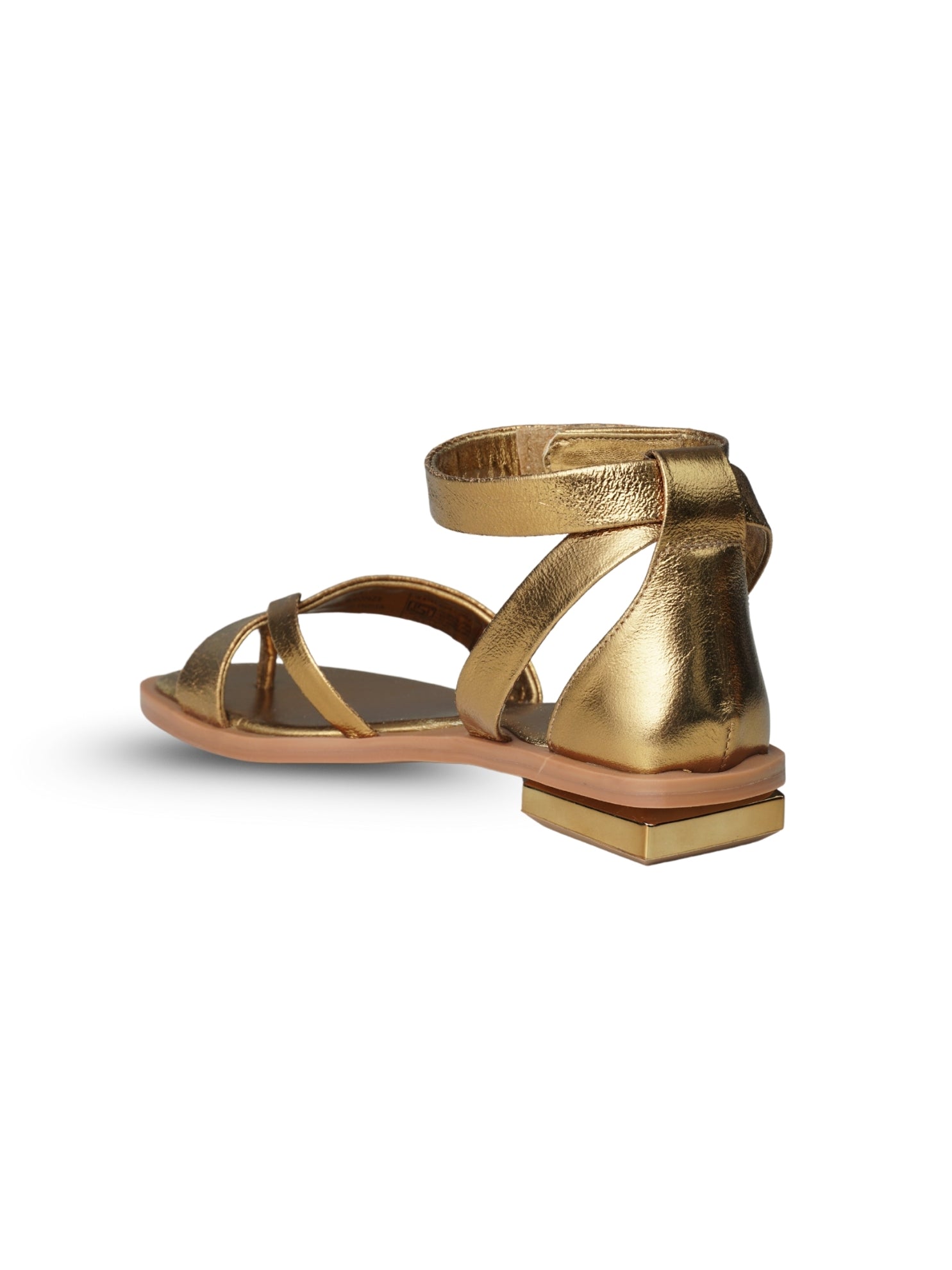 Ezok Women's Casual Genuine Leather Sandals | Stylish Open-Toe Flats Design with Cushioned Insole | Durable, Comfortable & Trendy for Everyday Wear