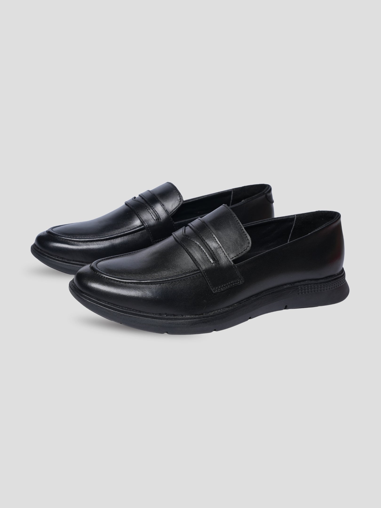 Ezok Men's Leather Casual Slip-On Shoes | Comfortable & Easy to Wear