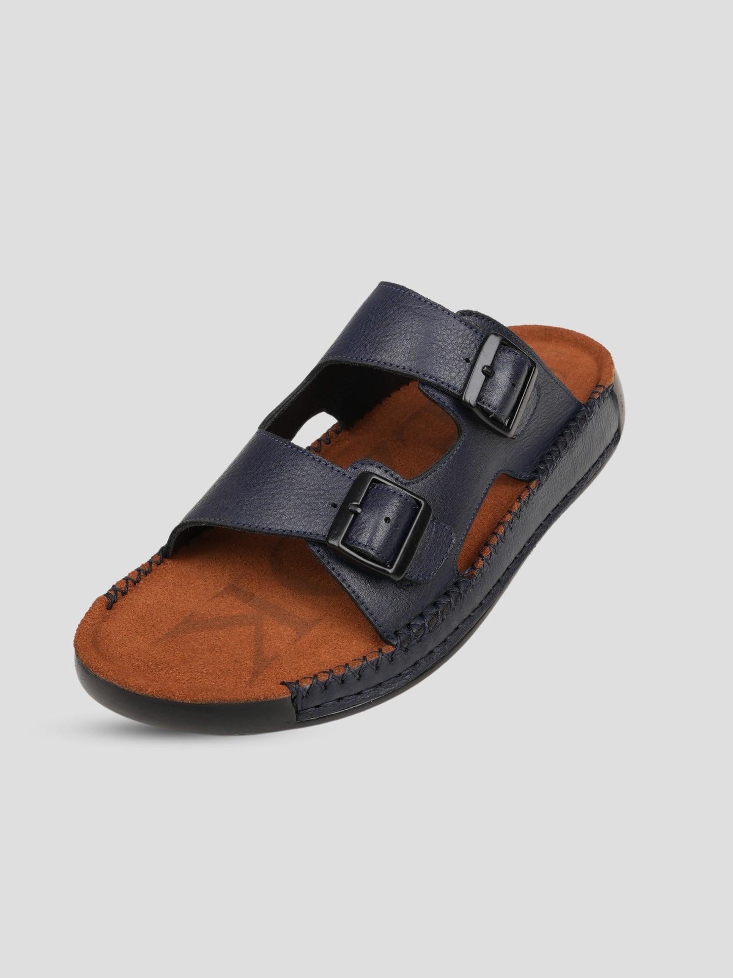 Ezok Men's Genuine Leather Sandals - Comfortable & Stylish Footwear