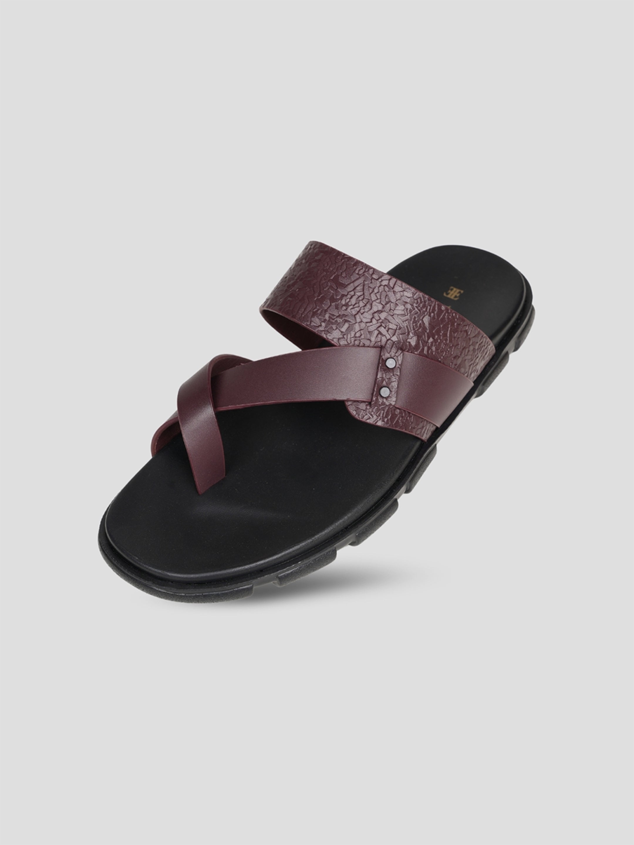 Ezok Men's Genuine Leather Sandals - Comfortable & Stylish Footwear