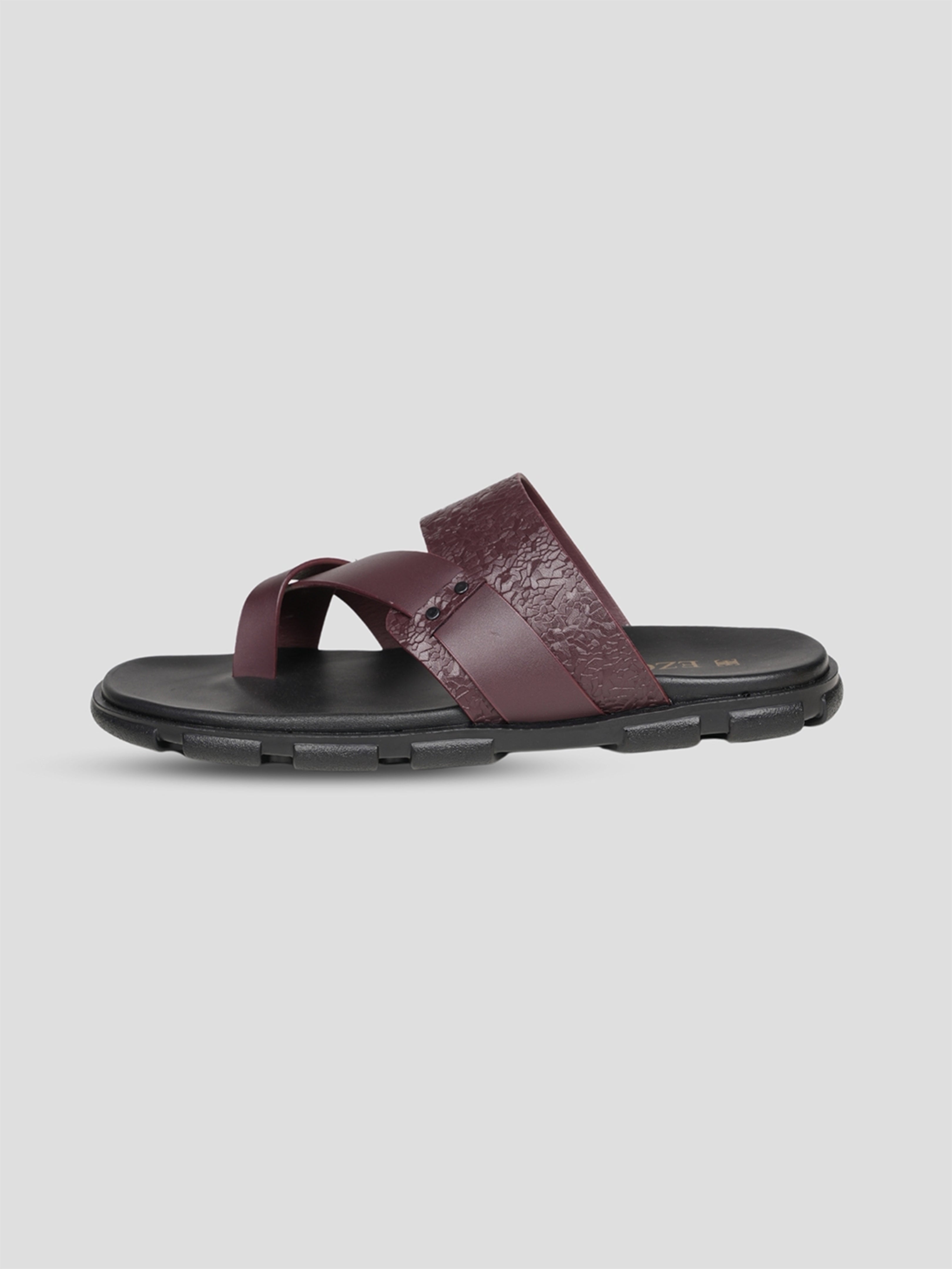 Ezok Men's Genuine Leather Sandals - Comfortable & Stylish Footwear