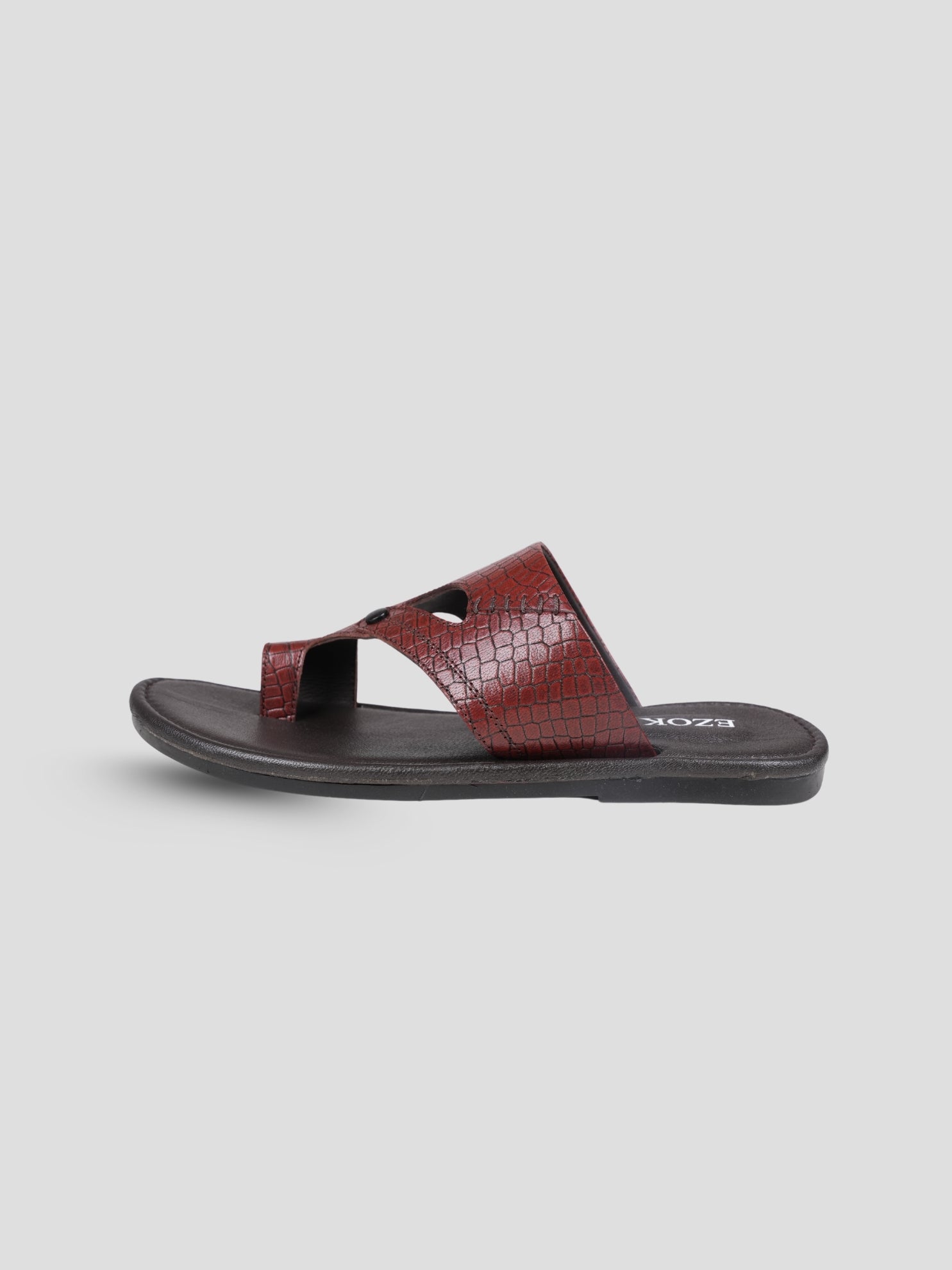 Ezok Men's Genuine Leather Sandals Comfortable, Stylish, and Durable Footwear for Summer