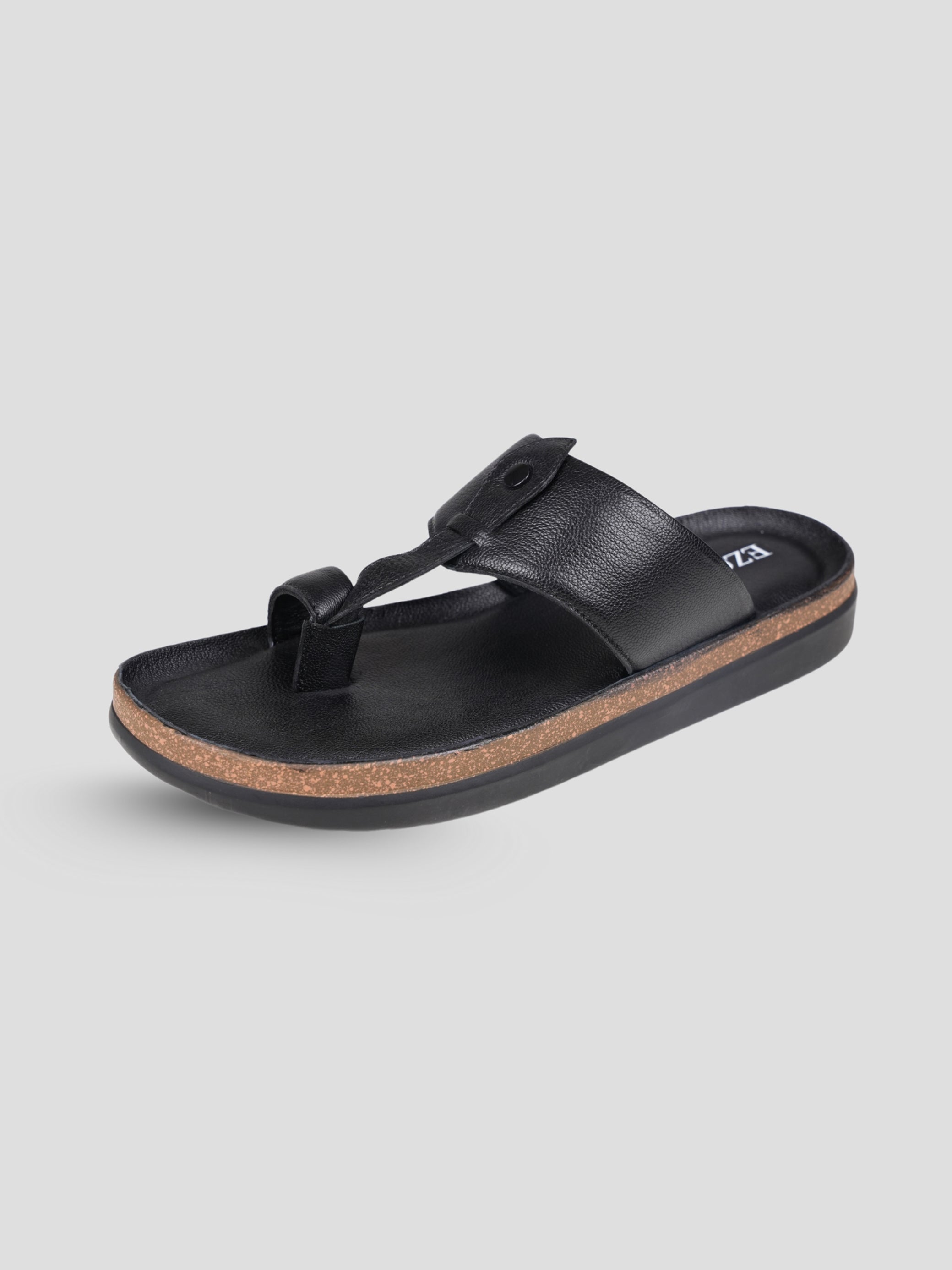 Ezok Men's Genuine Leather Sandals Comfortable, Stylish, and Durable Footwear for Summer