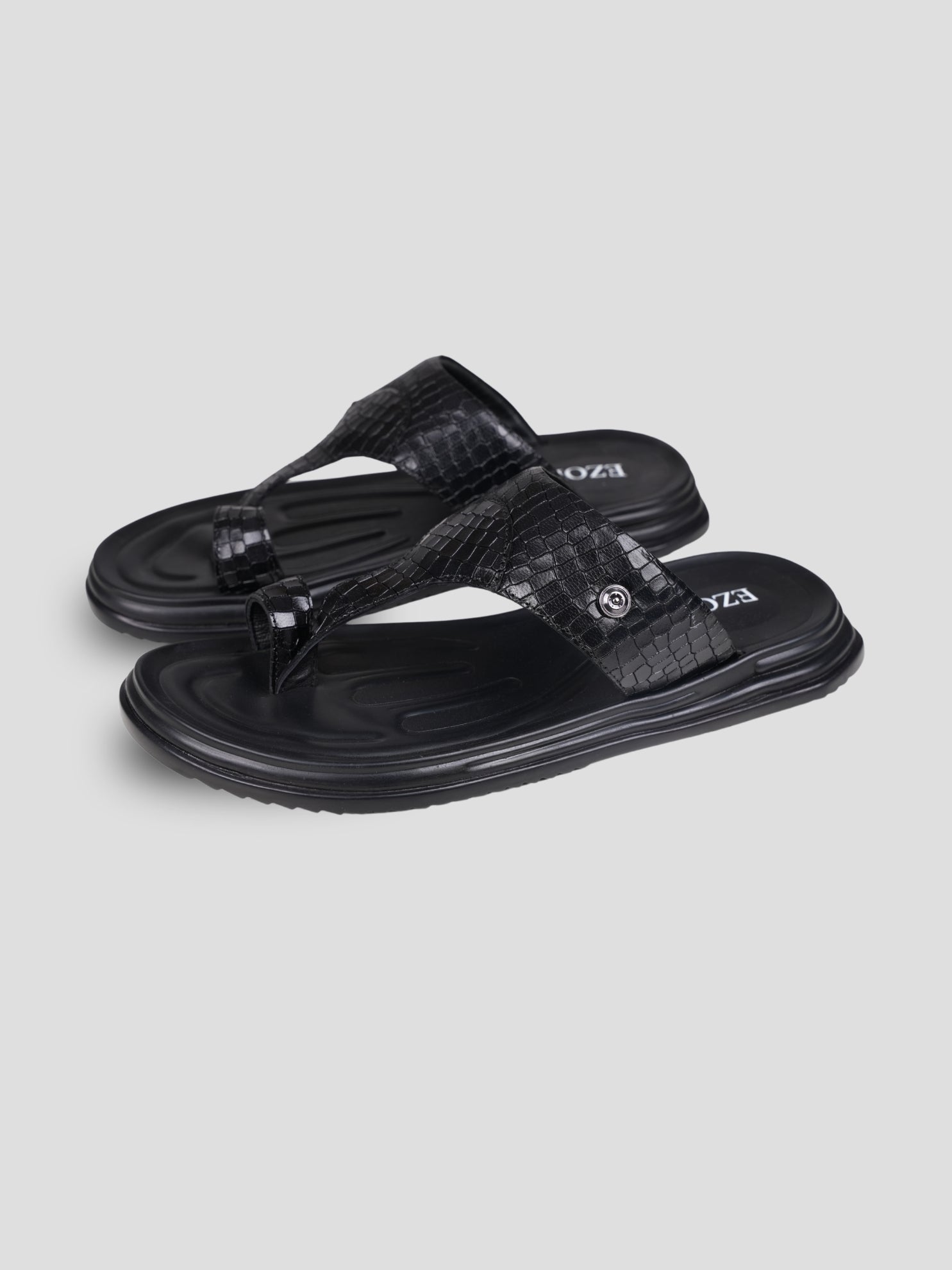 Ezok Men's Genuine Leather Sandals Comfortable, Stylish, and Durable Footwear for Summer