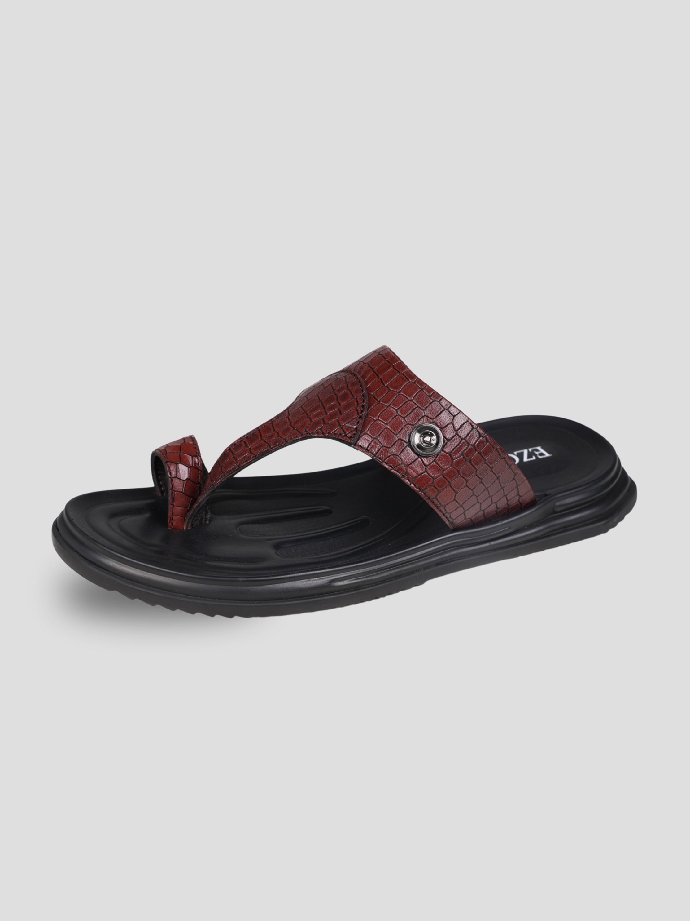 Ezok Men's Genuine Leather Sandals Comfortable, Stylish, and Durable Footwear for Summer