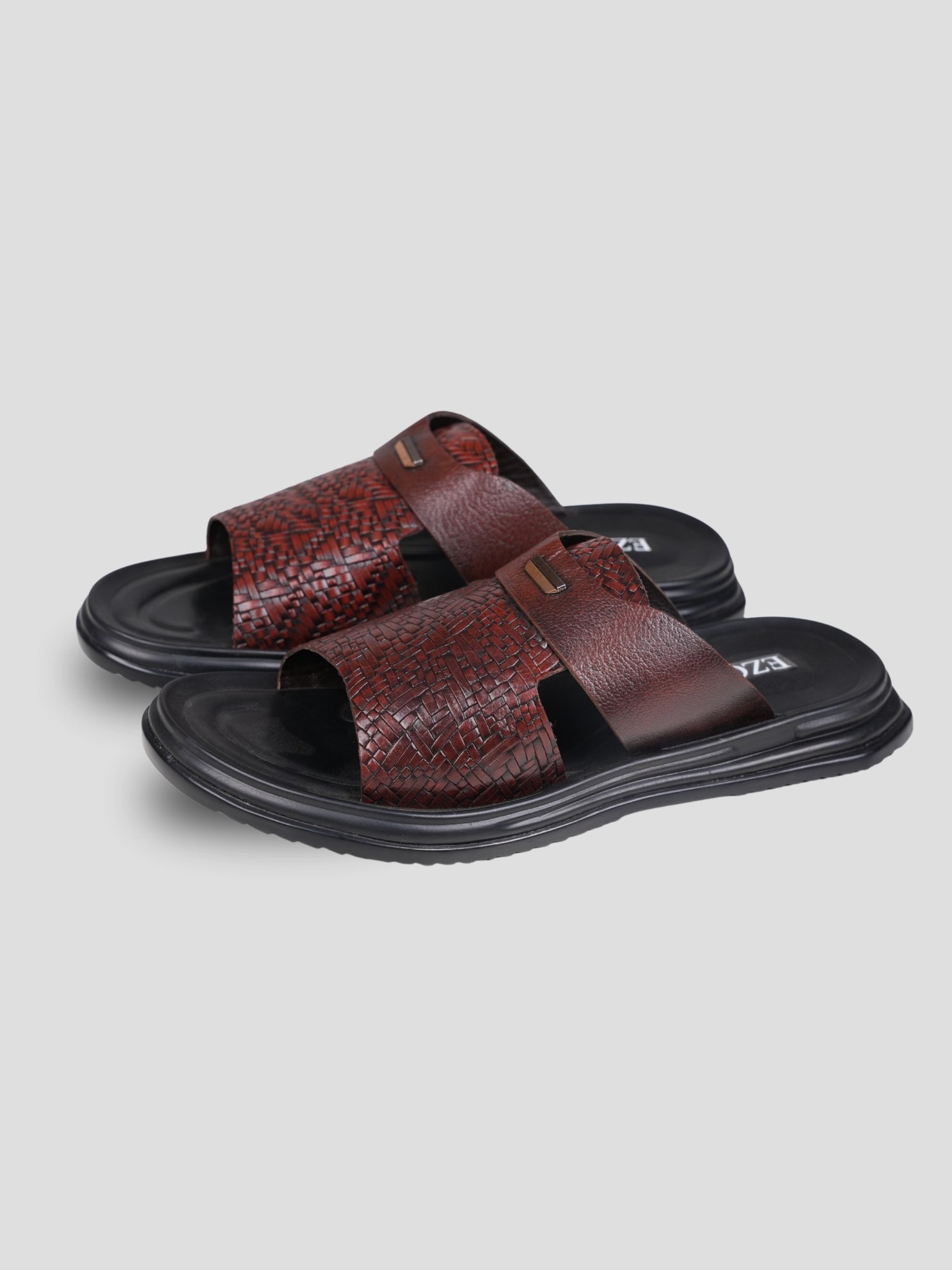 Ezok Men's Genuine Leather Sandals Comfortable, Stylish, and Durable Footwear for Summer