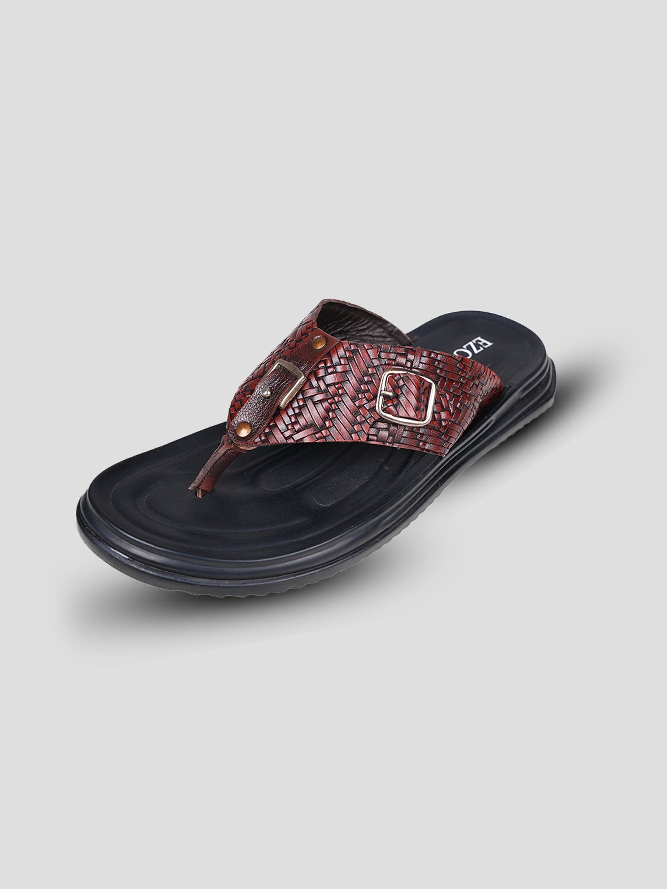Ezok Men's Genuine Leather Sandals Comfortable, Stylish, and Durable Footwear for Summer