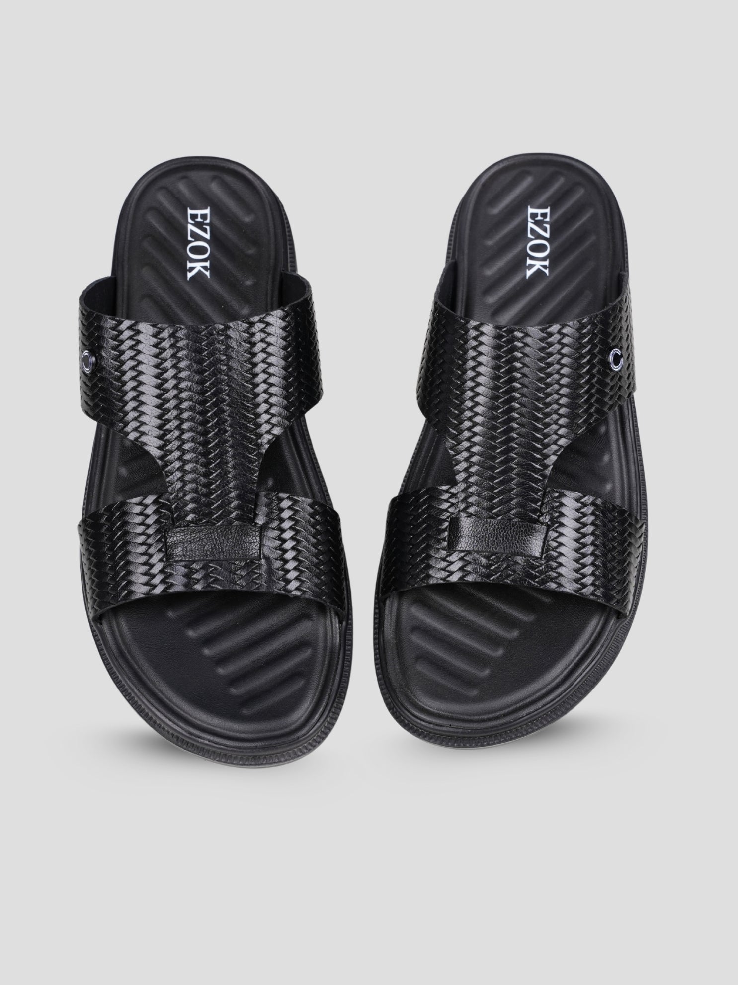 Ezok Men's Genuine Leather Sandals Comfortable, Stylish, and Durable Footwear for Summer