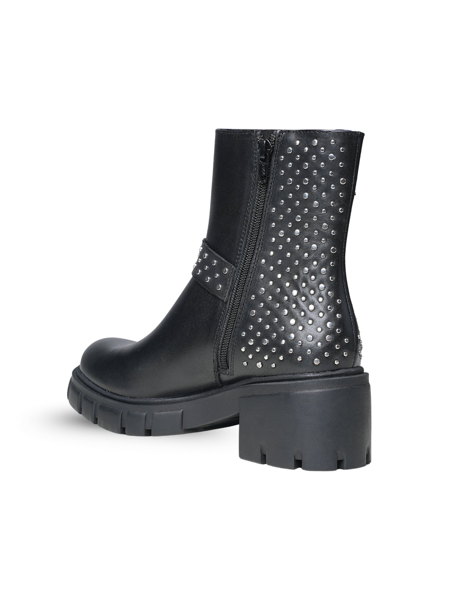 Ezok Women's Casual Leather Boots | Stylish Lace-Up Design with Cushioned Insole | Durable, Comfortable & Trendy for Daily Wear