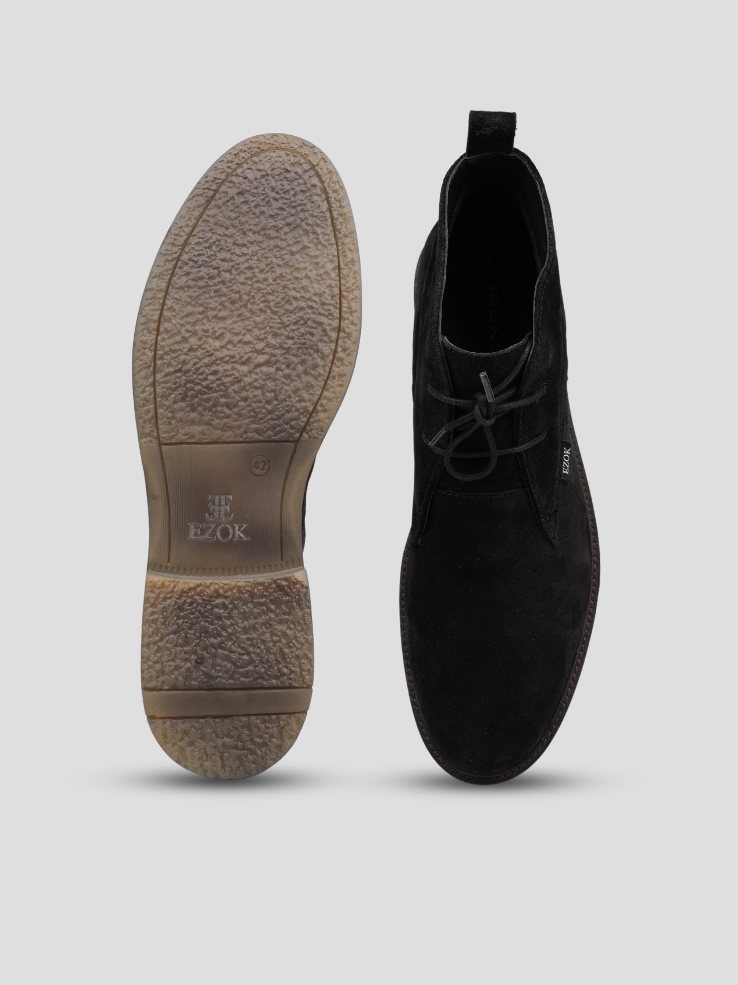 Ezok Leather Chukka Boots for Men