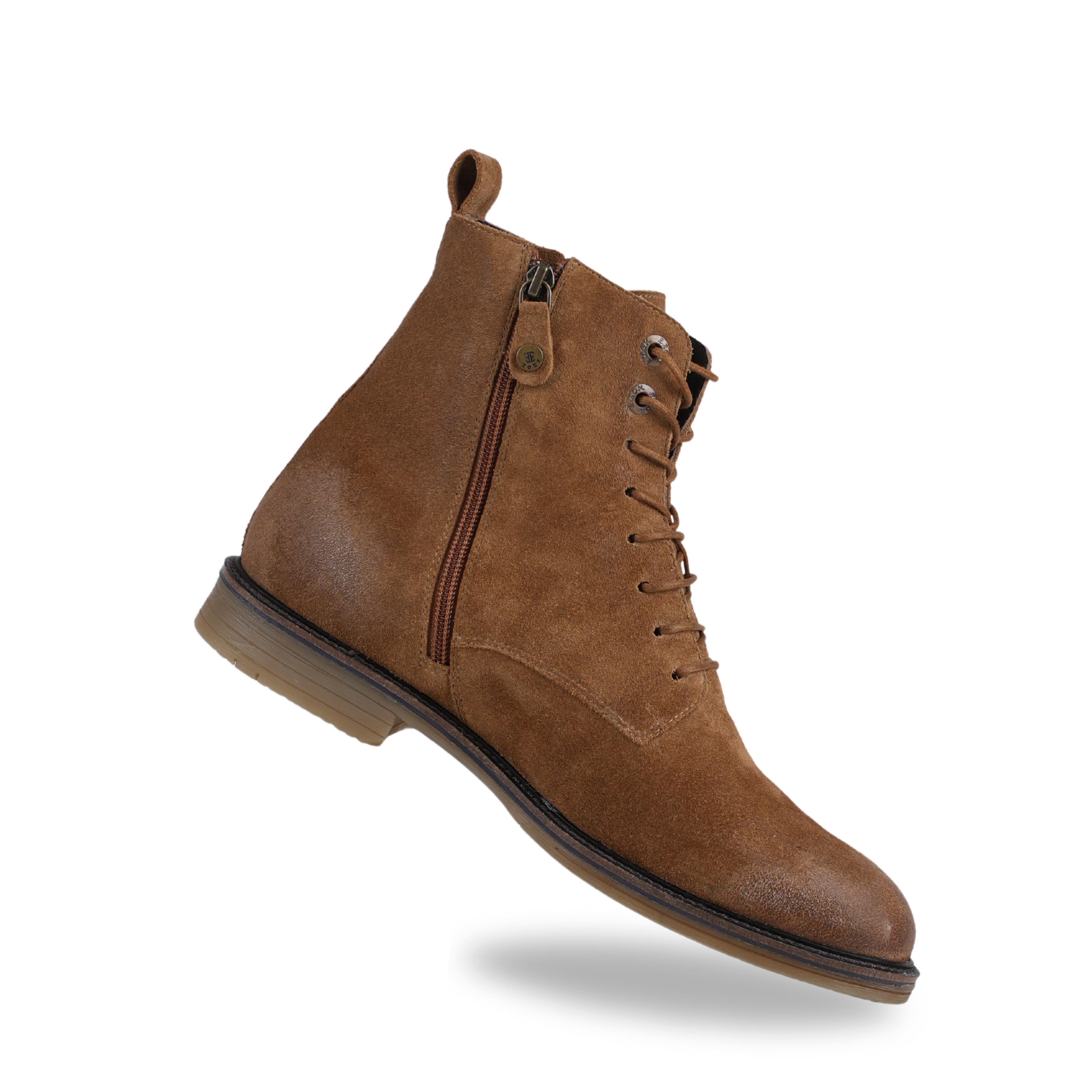 Ezok Leather ZIPPER ANKLE Boots for Men