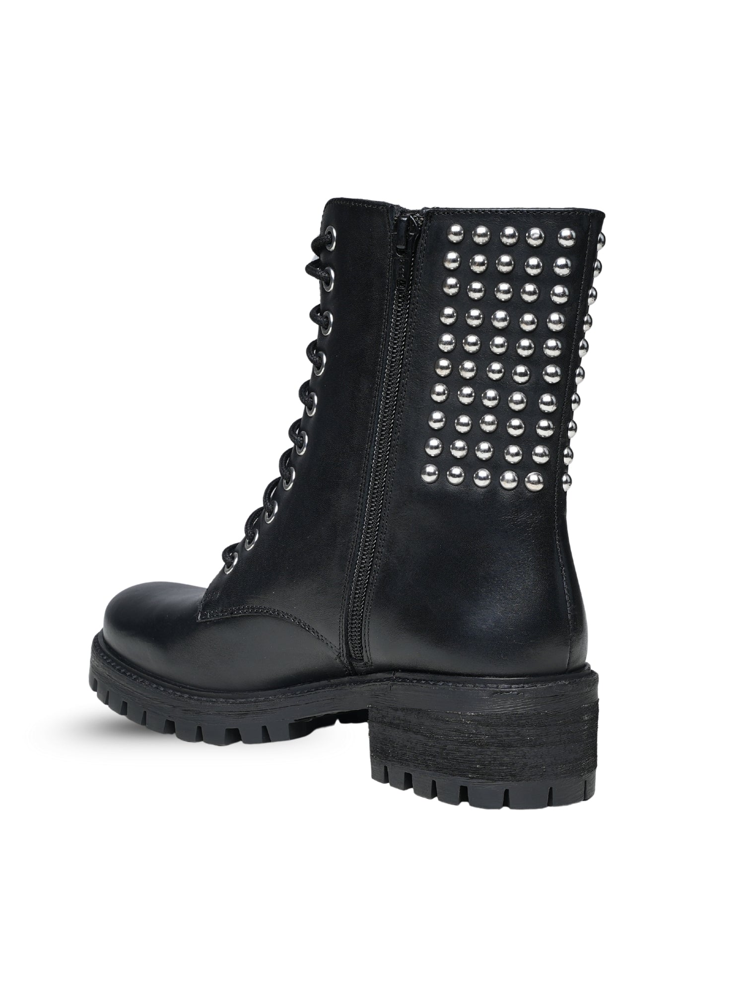 Ezok Women's Casual Leather Boots | Stylish Lace-Up Design with Cushioned Insole | Durable, Comfortable & Trendy for Daily Wear