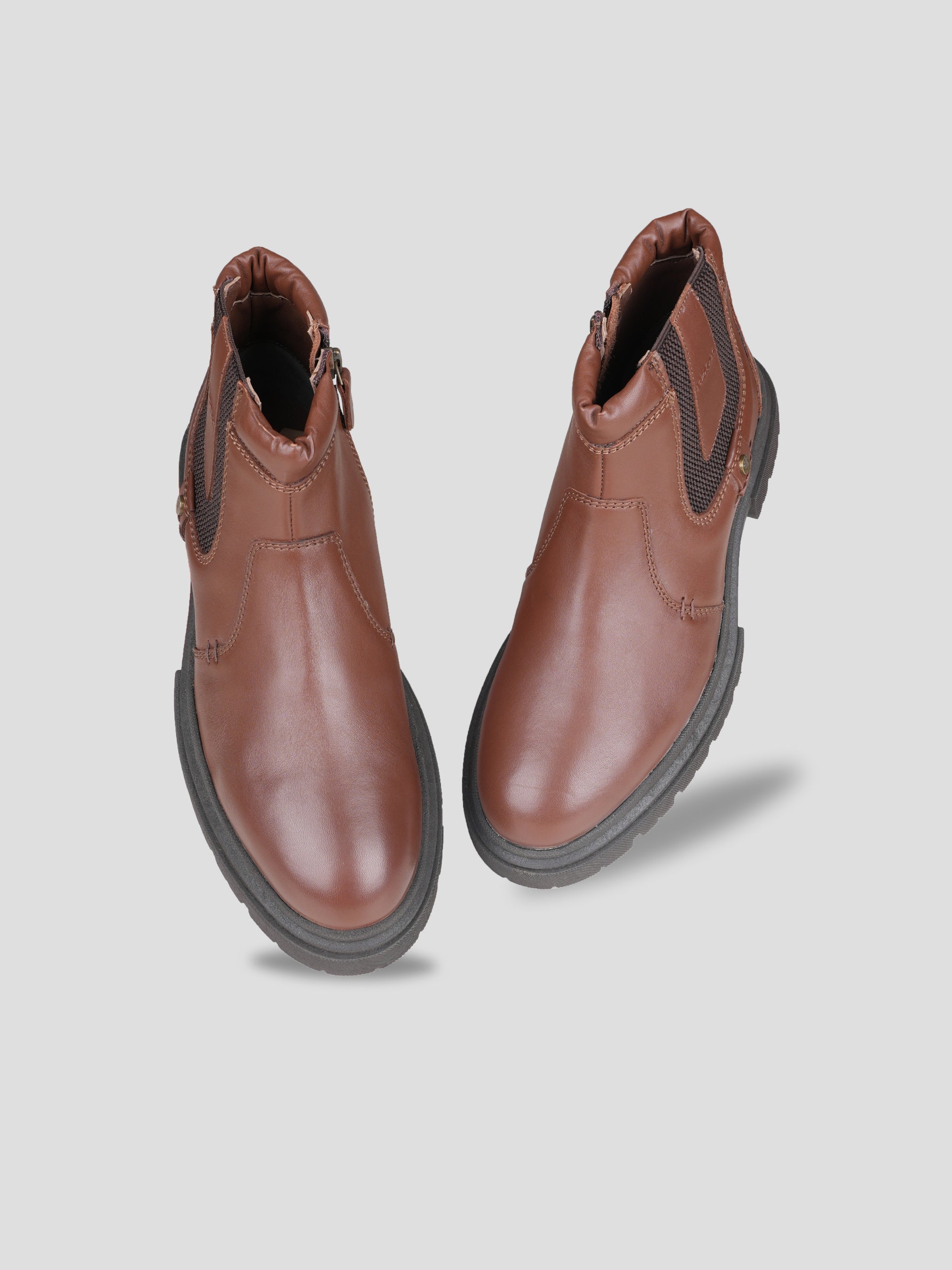 Ezok Leather Boots For Men