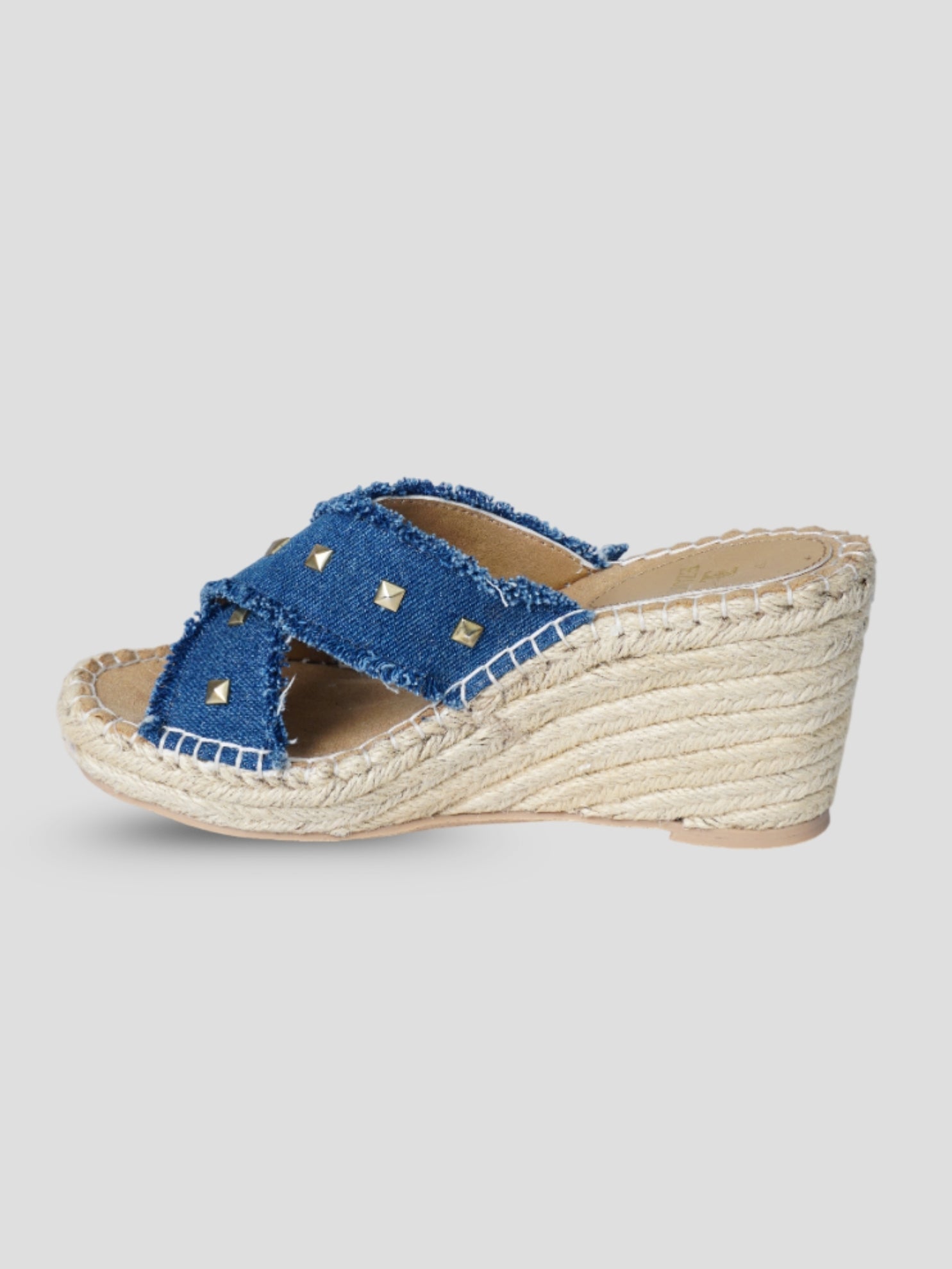 Ezok Blue Denim Slip ON Sandals