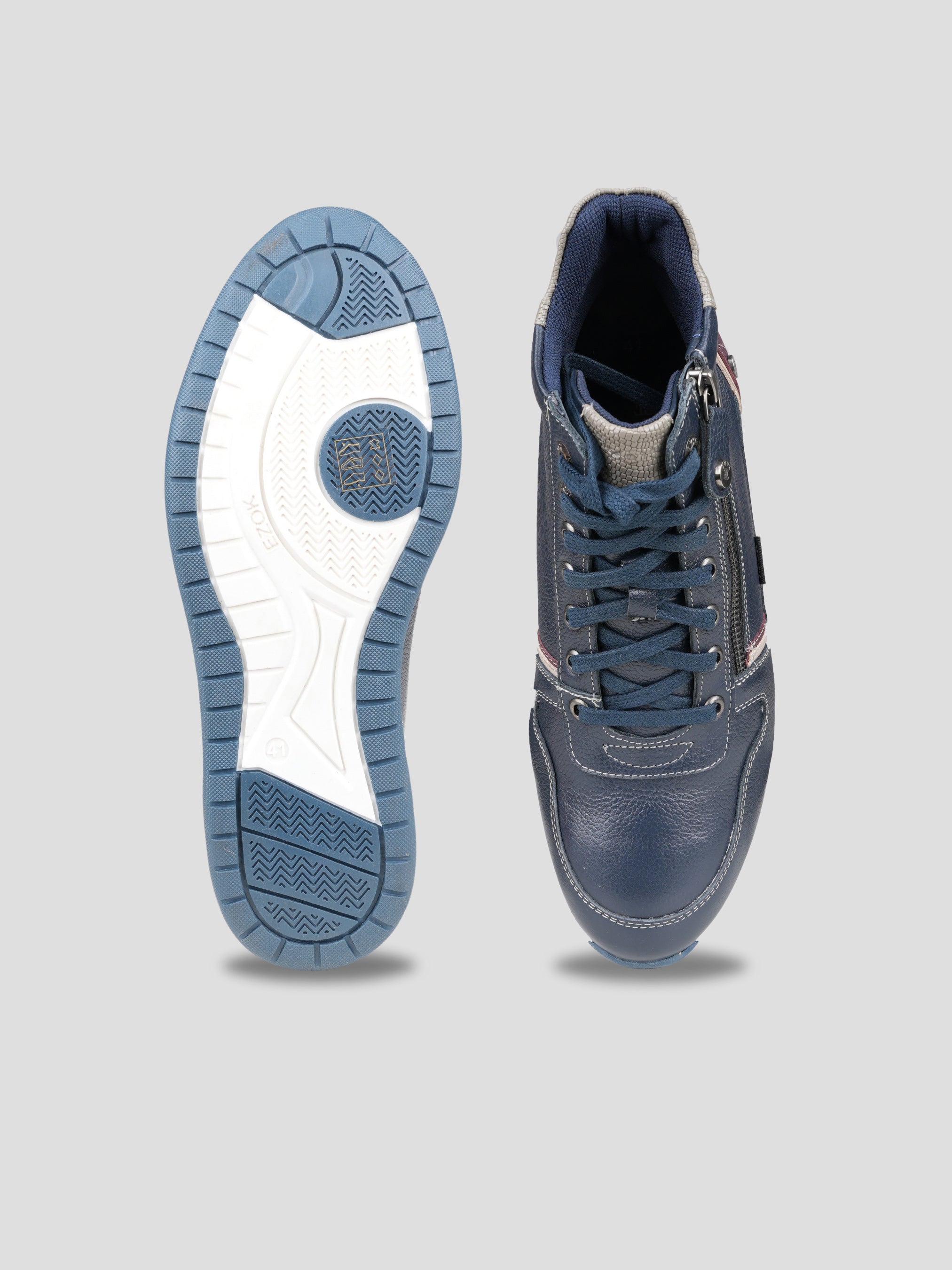 Ezok Leather Casual Shoes For Men