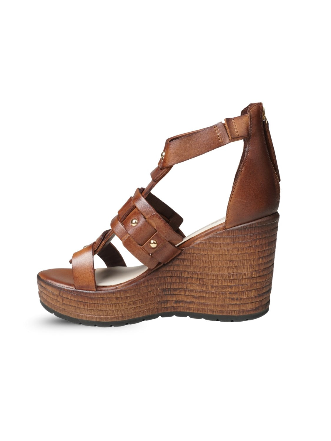 Ezok Women's Casual Genuine Leather Sandals | Stylish Open-Toe Design with Cushioned Insole | Comfortable & Trendy for Everyday Wear