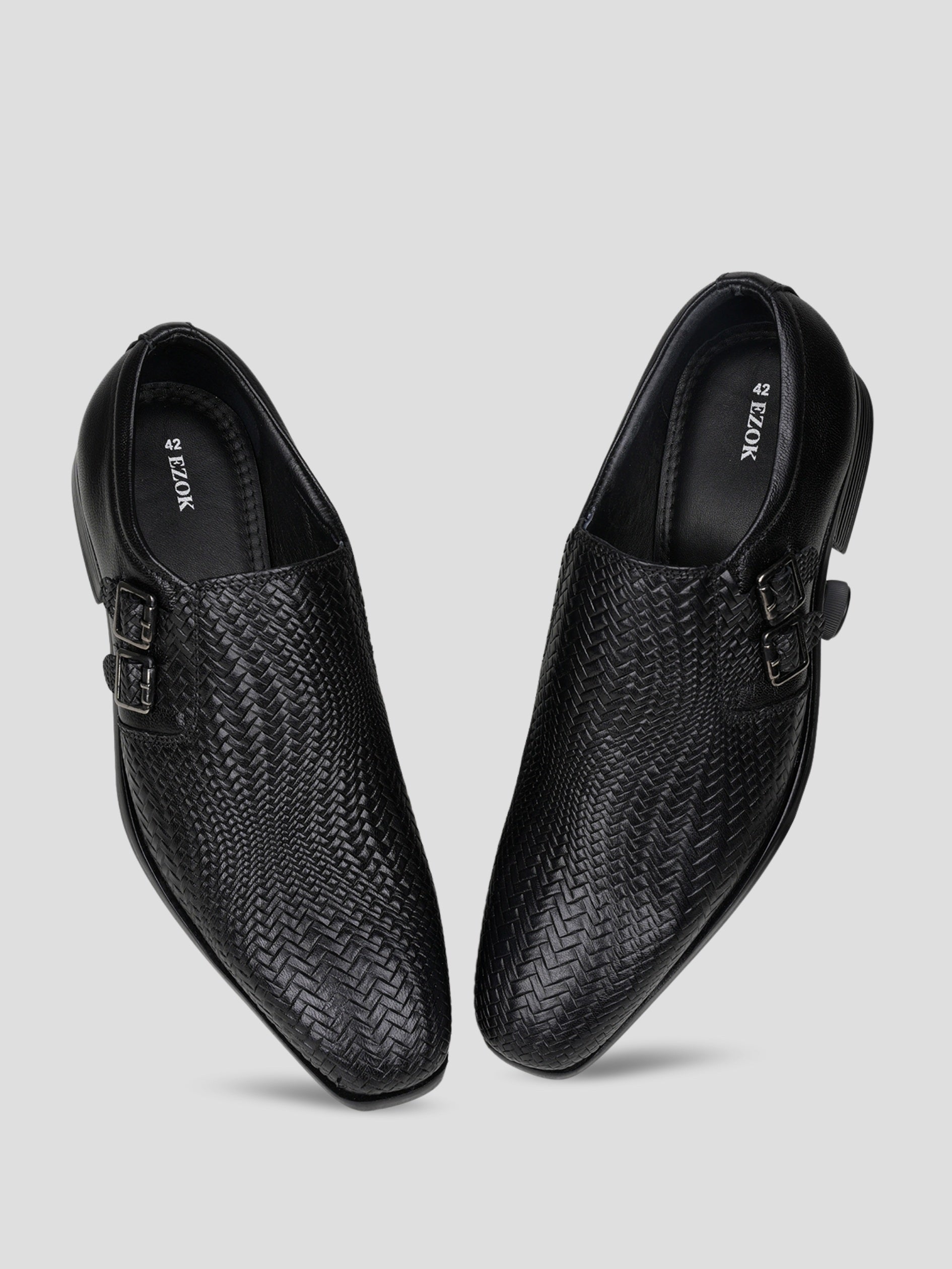 EZOK Men's Slip-On Leather Casual Shoes – Stylish & Comfortable