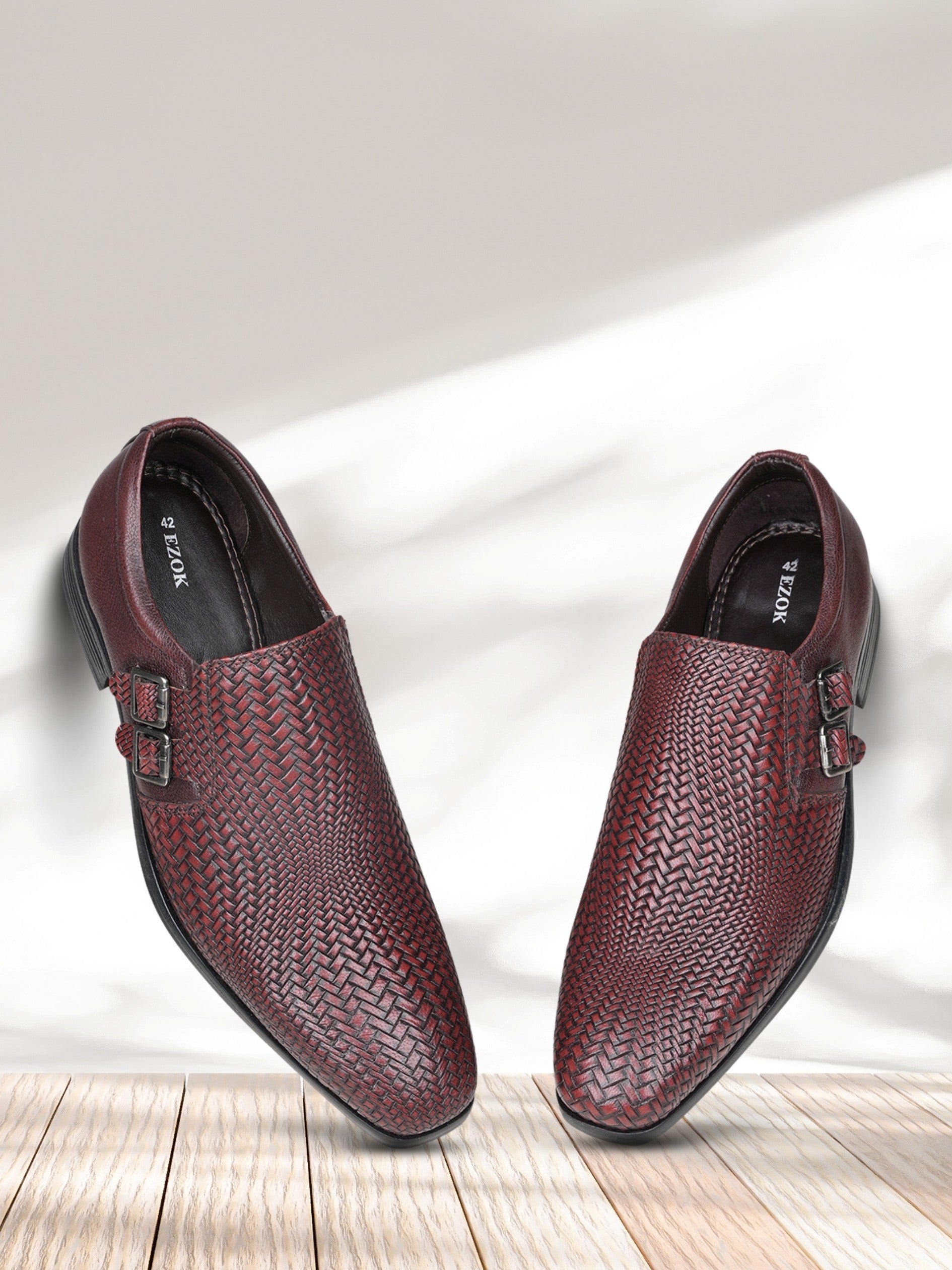 EZOK Men's Slip-On Leather Casual Shoes – Stylish & Comfortable