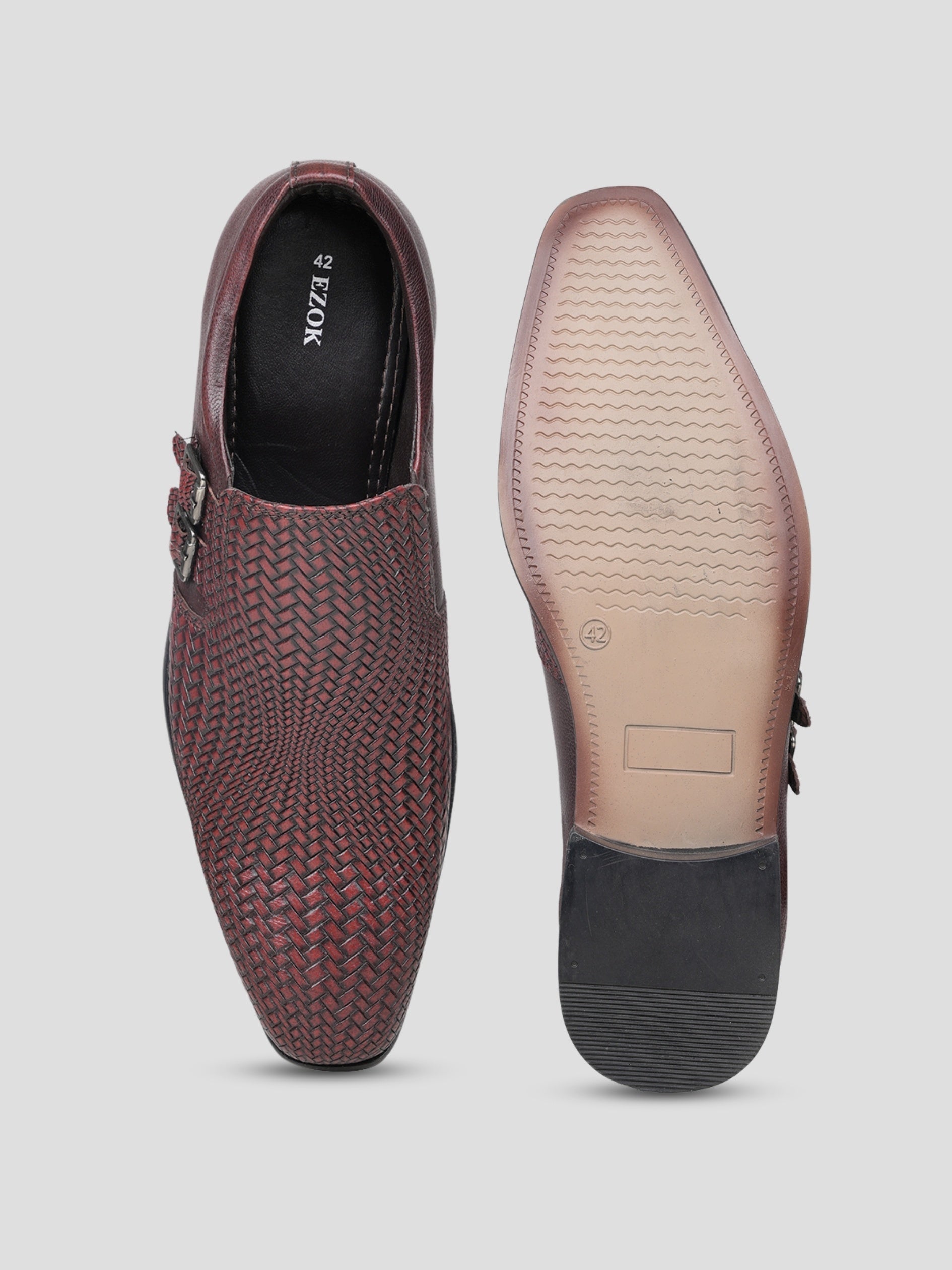 EZOK Men's Slip-On Leather Casual Shoes – Stylish & Comfortable