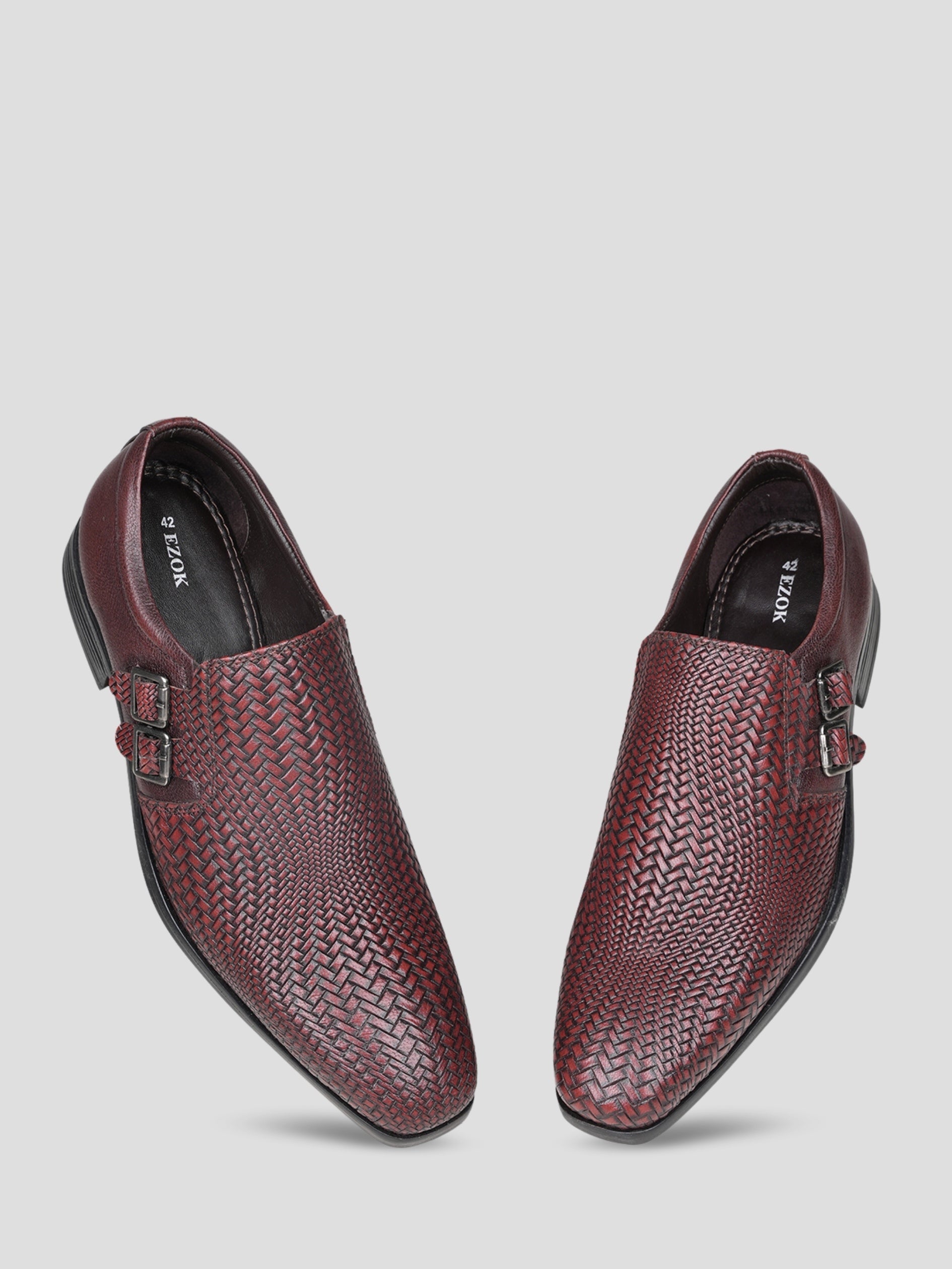 EZOK Men's Slip-On Leather Casual Shoes – Stylish & Comfortable