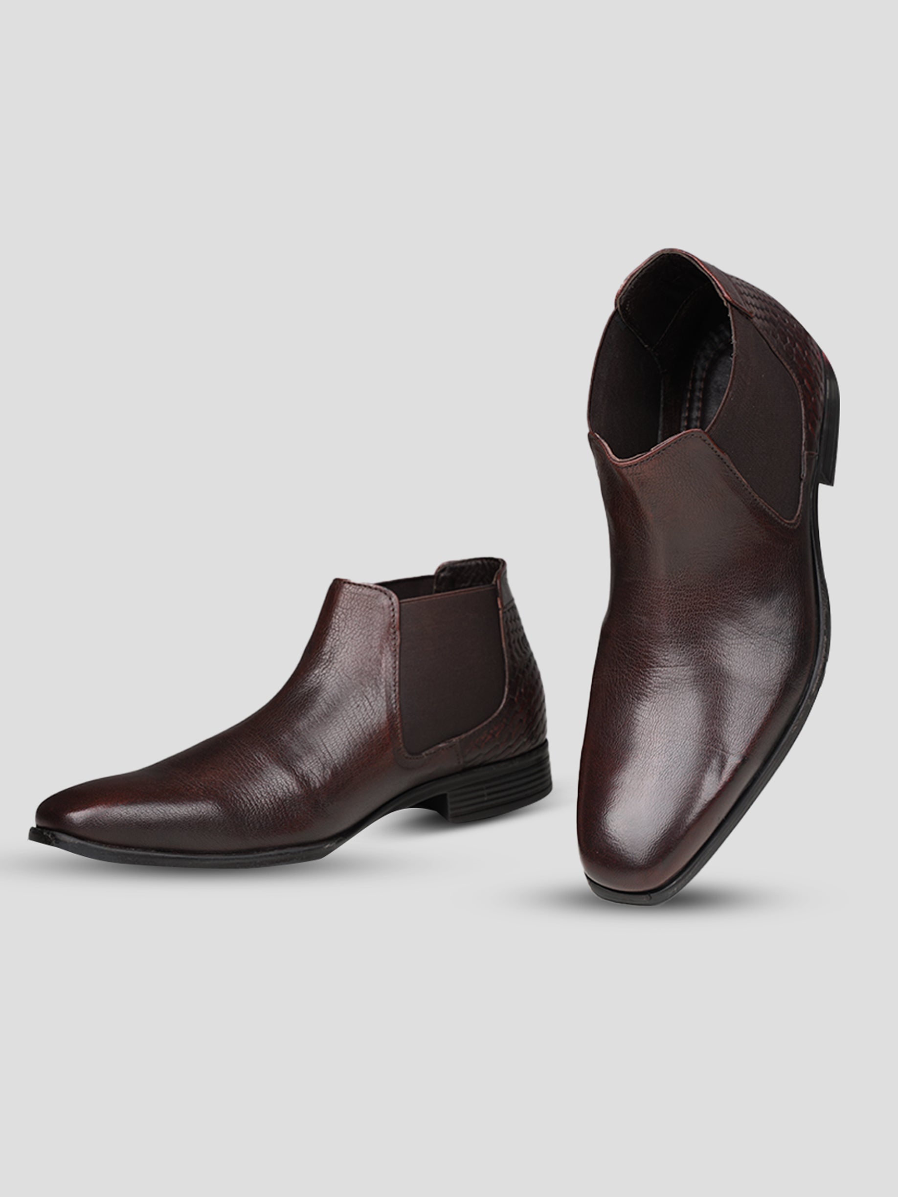 Ezok Men's Leather Casual Slip-On Shoes | Comfortable & Easy to Wear