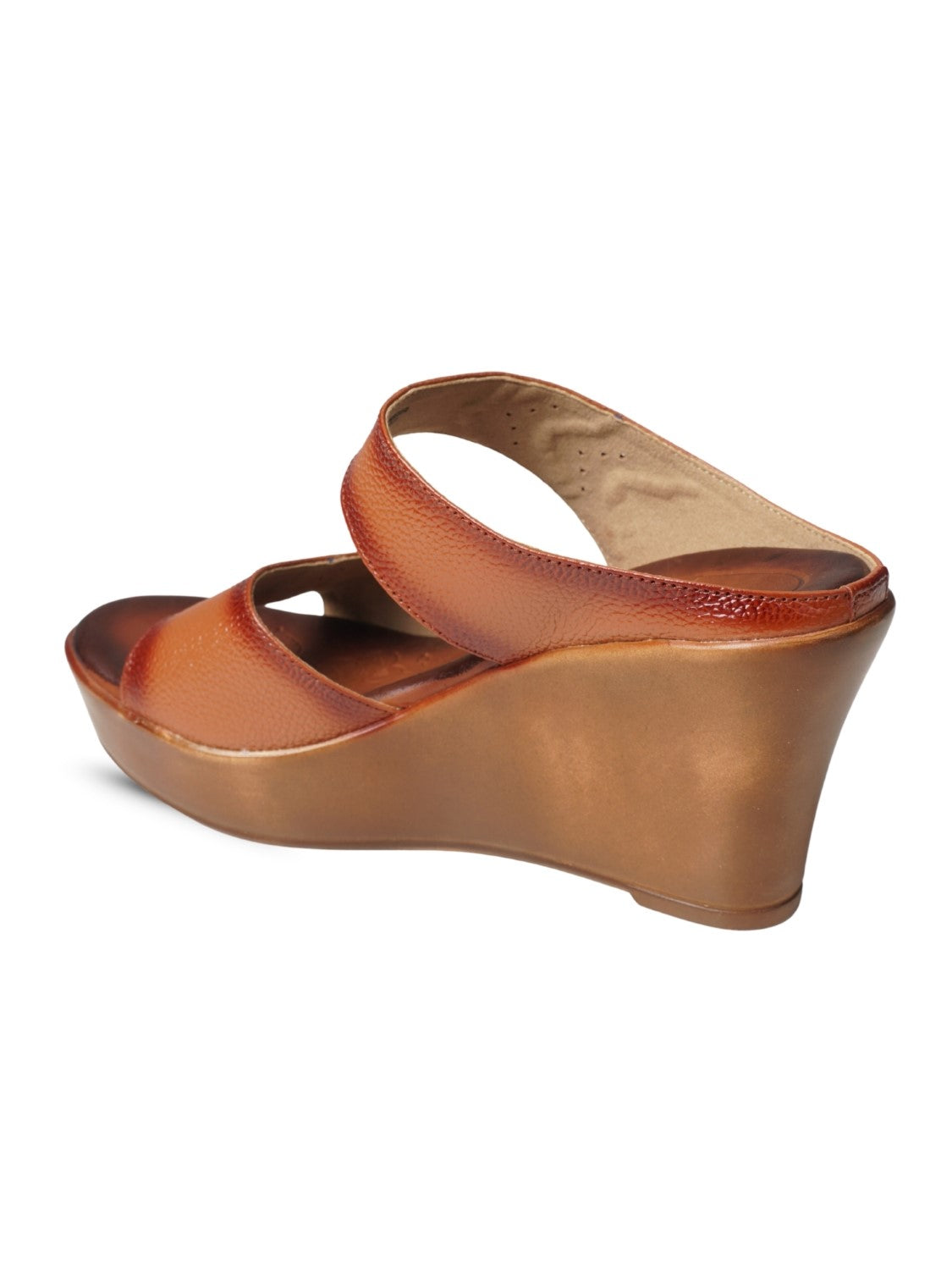 Ezok Women's Casual Genuine Leather Sandals | Stylish Open-Toe Design with Cushioned Insole | Comfortable & Trendy for Everyday Wear