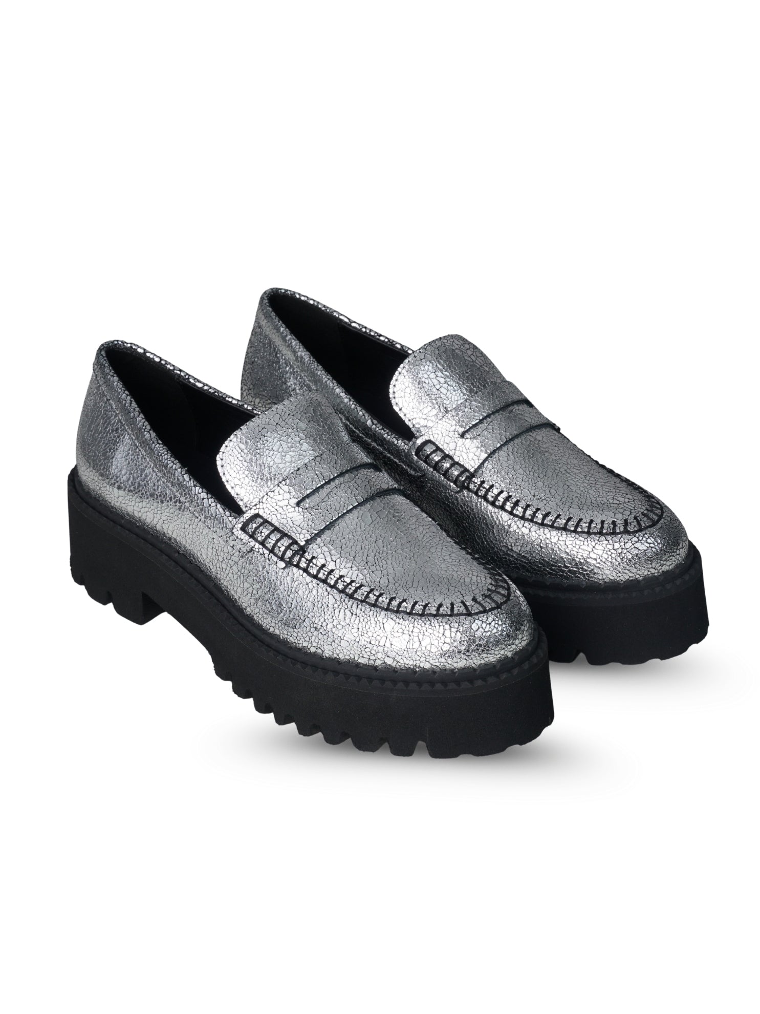 Ezok Women's Casual Leather Loafers | Stylish Slip-On Design with Cushioned Insole | Durable, Comfortable & Trendy for Daily Wear