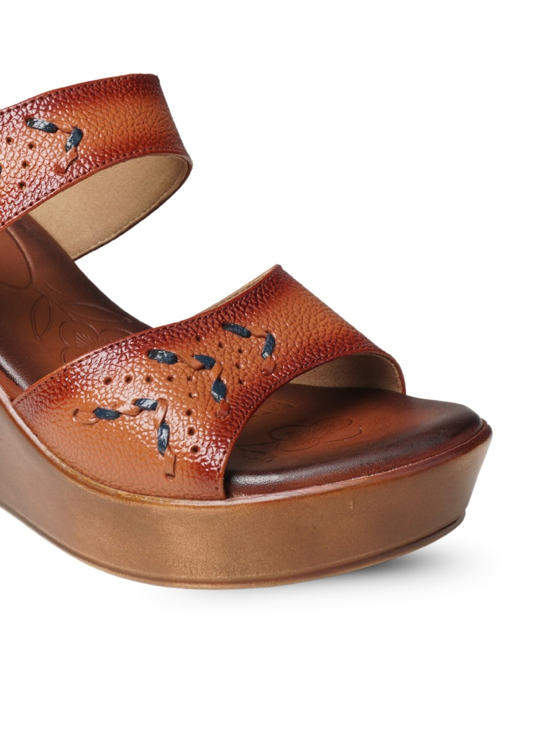 Ezok Women's Casual Genuine Leather Sandals | Stylish Open-Toe Design with Cushioned Insole | Comfortable & Trendy for Everyday Wear