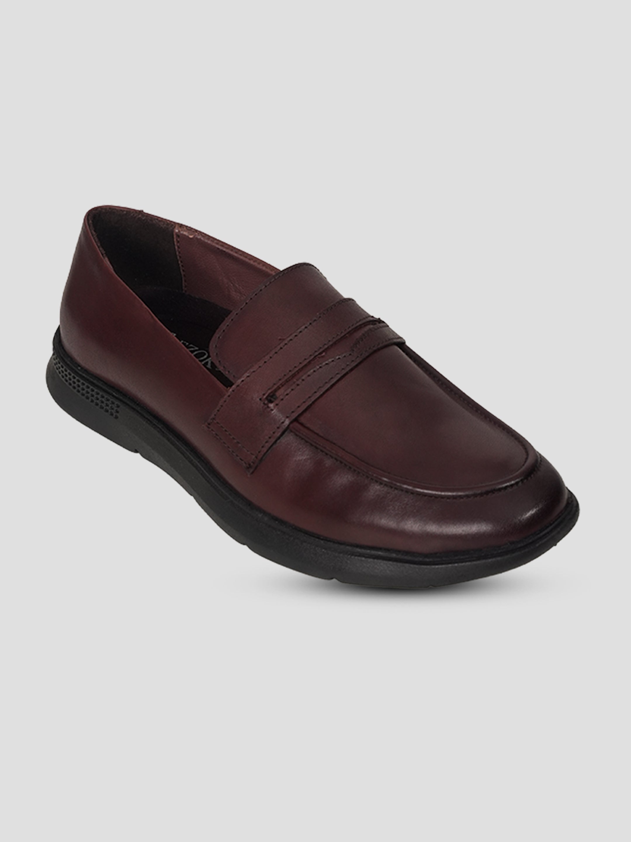 Ezok Men's Leather Casual Slip-On Shoes | Comfortable & Easy to Wear