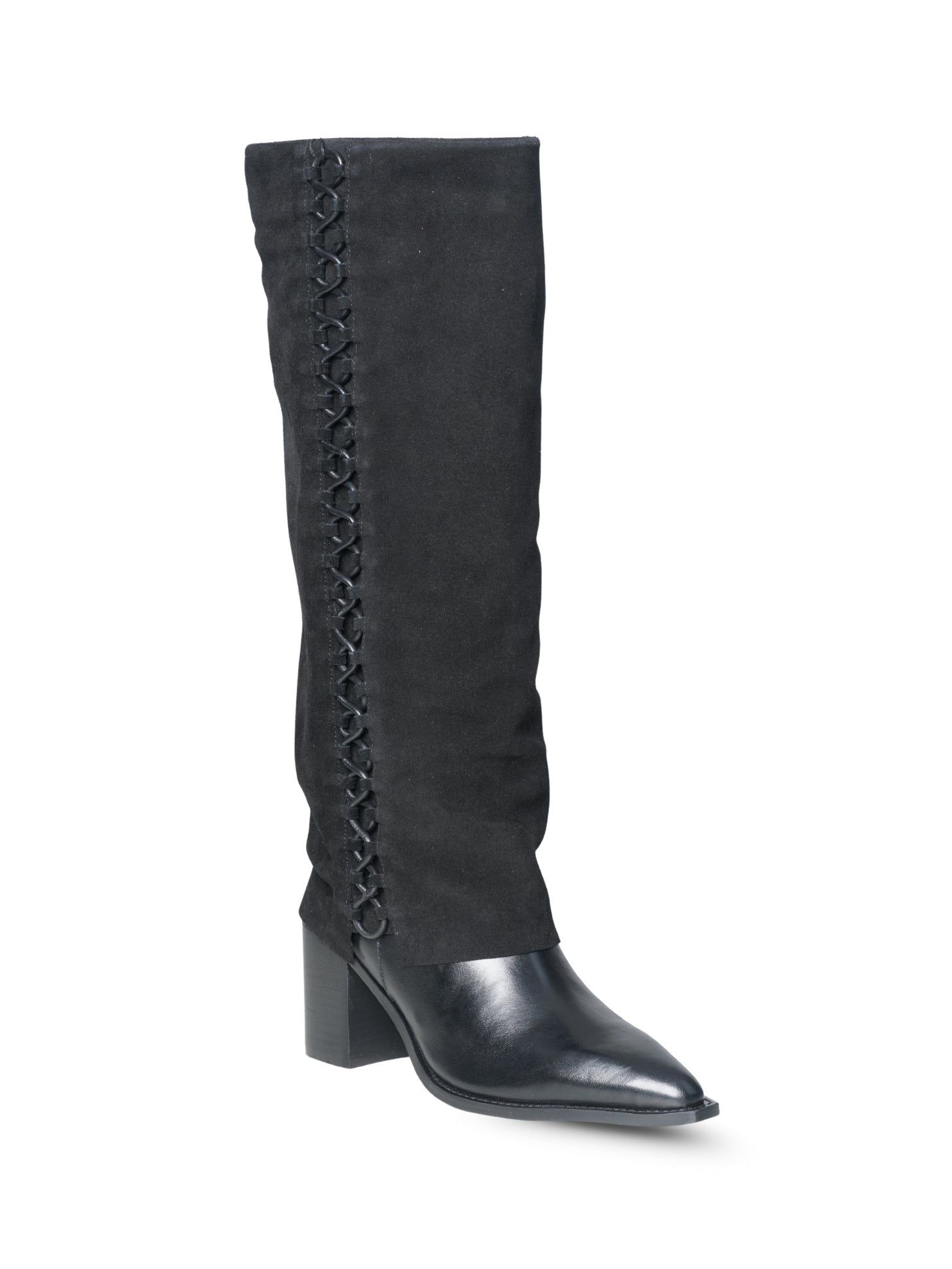 Ezok Women's Casual Leather Boots | Stylish Lace-Up Design with Cushioned Insole | Durable, Comfortable & Trendy for Daily Wear