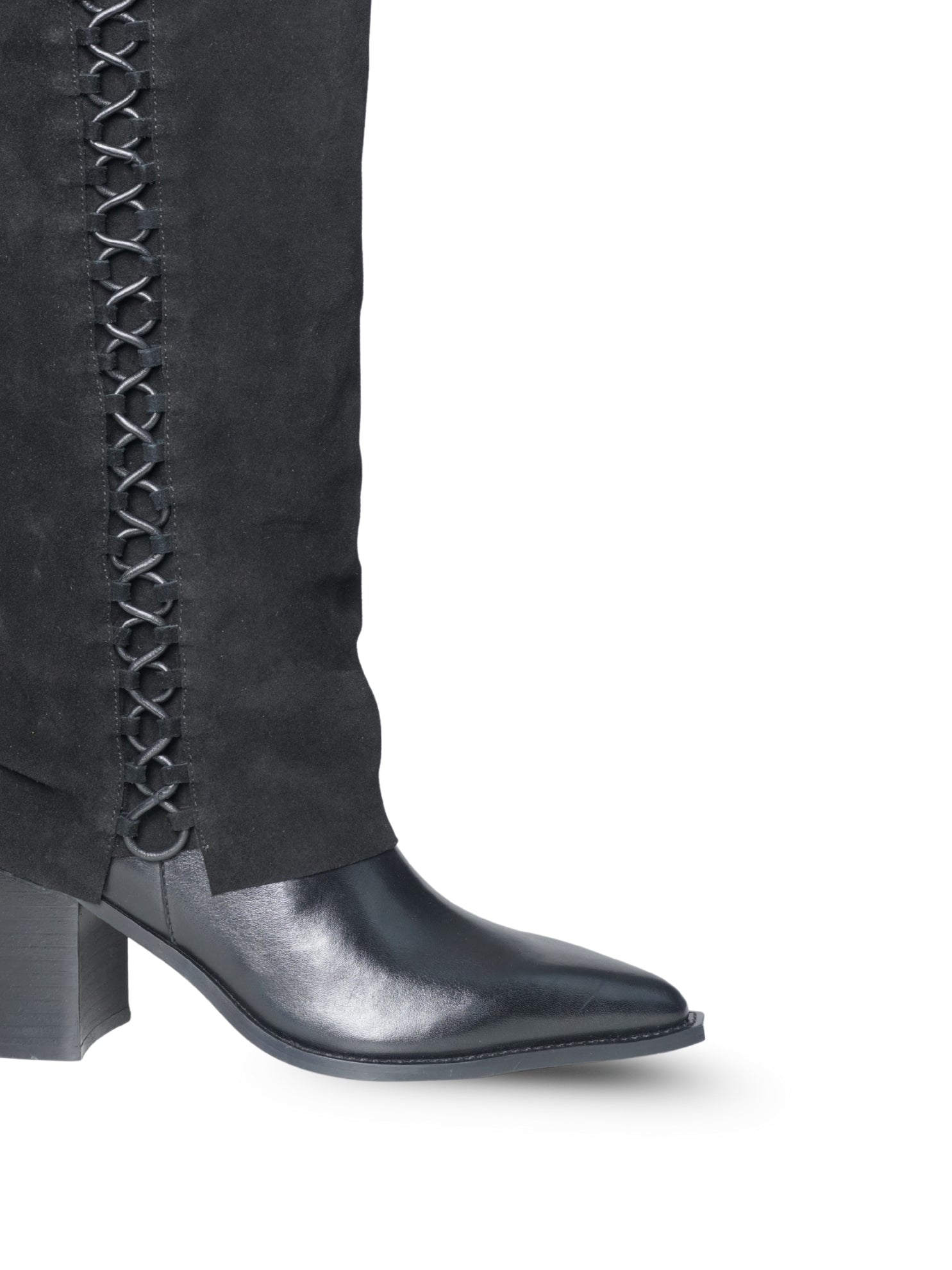 Ezok Women's Casual Leather Boots | Stylish Lace-Up Design with Cushioned Insole | Durable, Comfortable & Trendy for Daily Wear