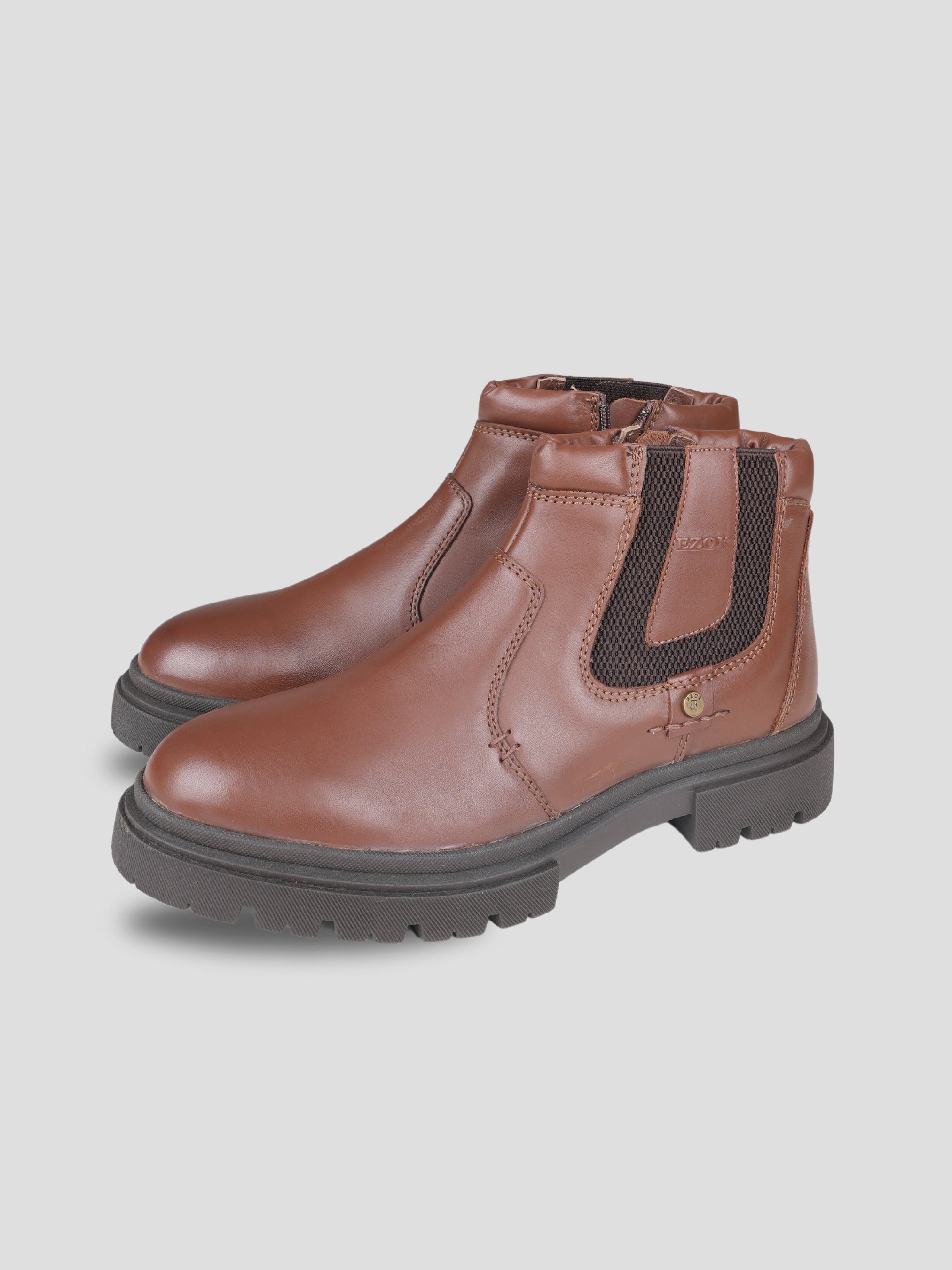 Ezok Leather Boots For Men